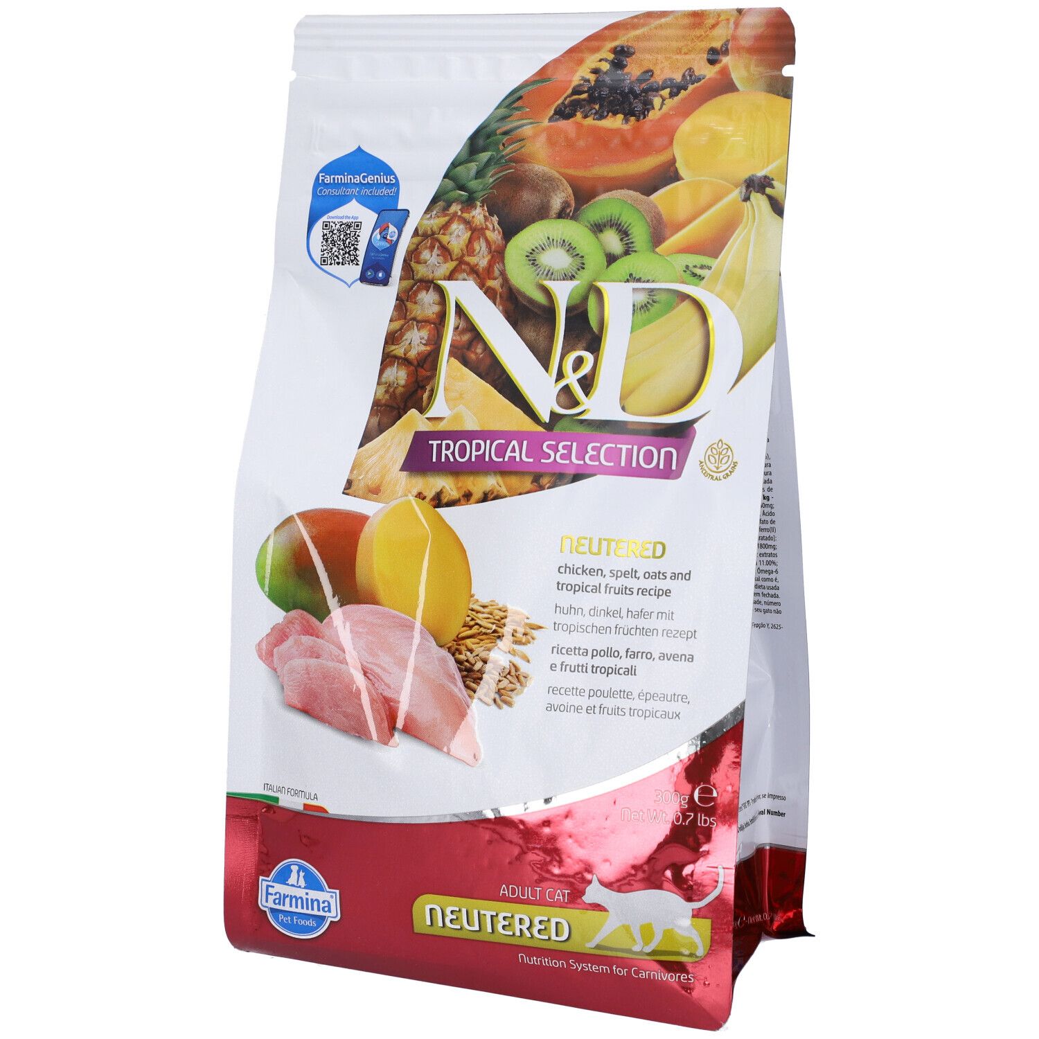 Farmina® N&D Cat Tropical Selection Chiecken Neutered