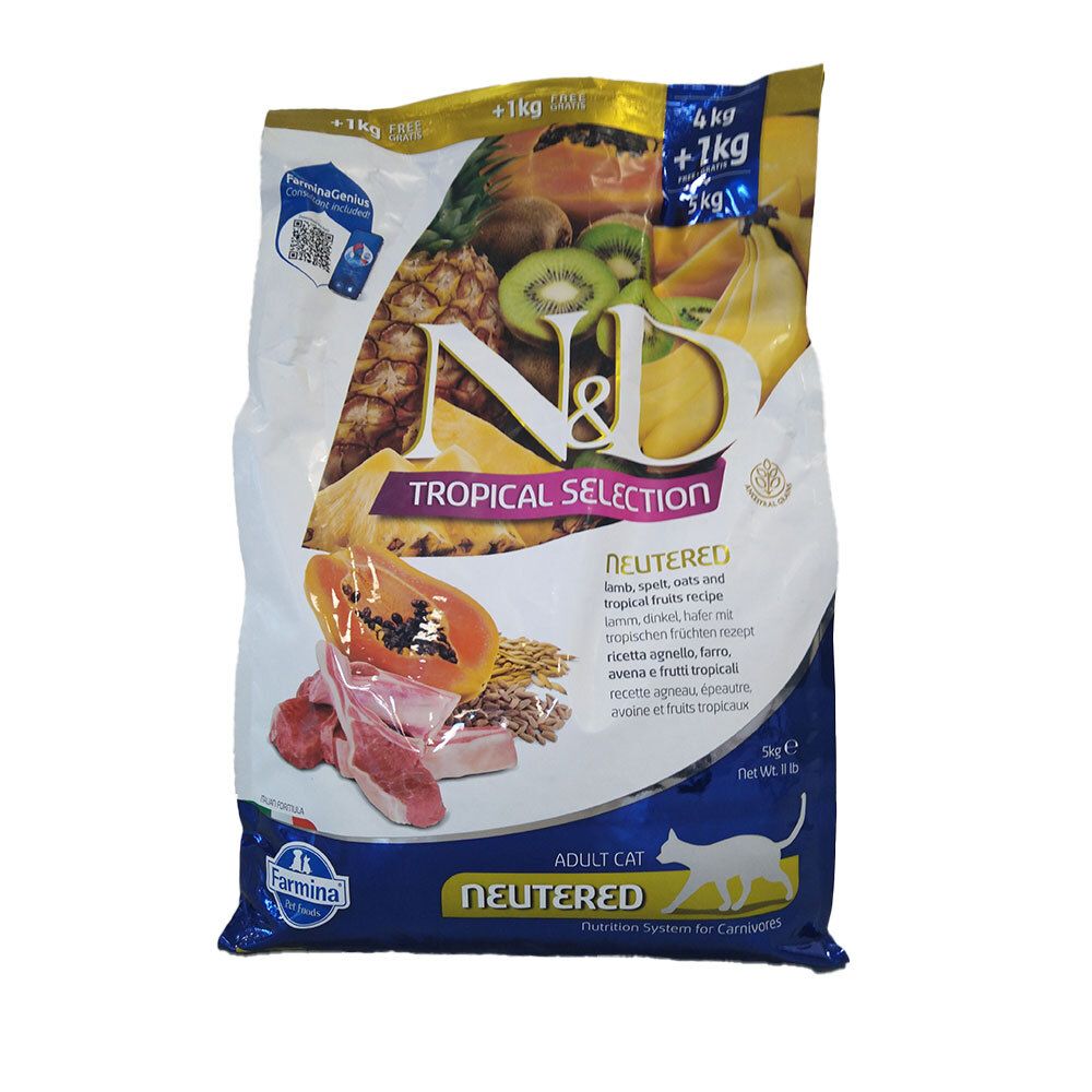 N&D Cat Tropical Selection Lamb Neutered