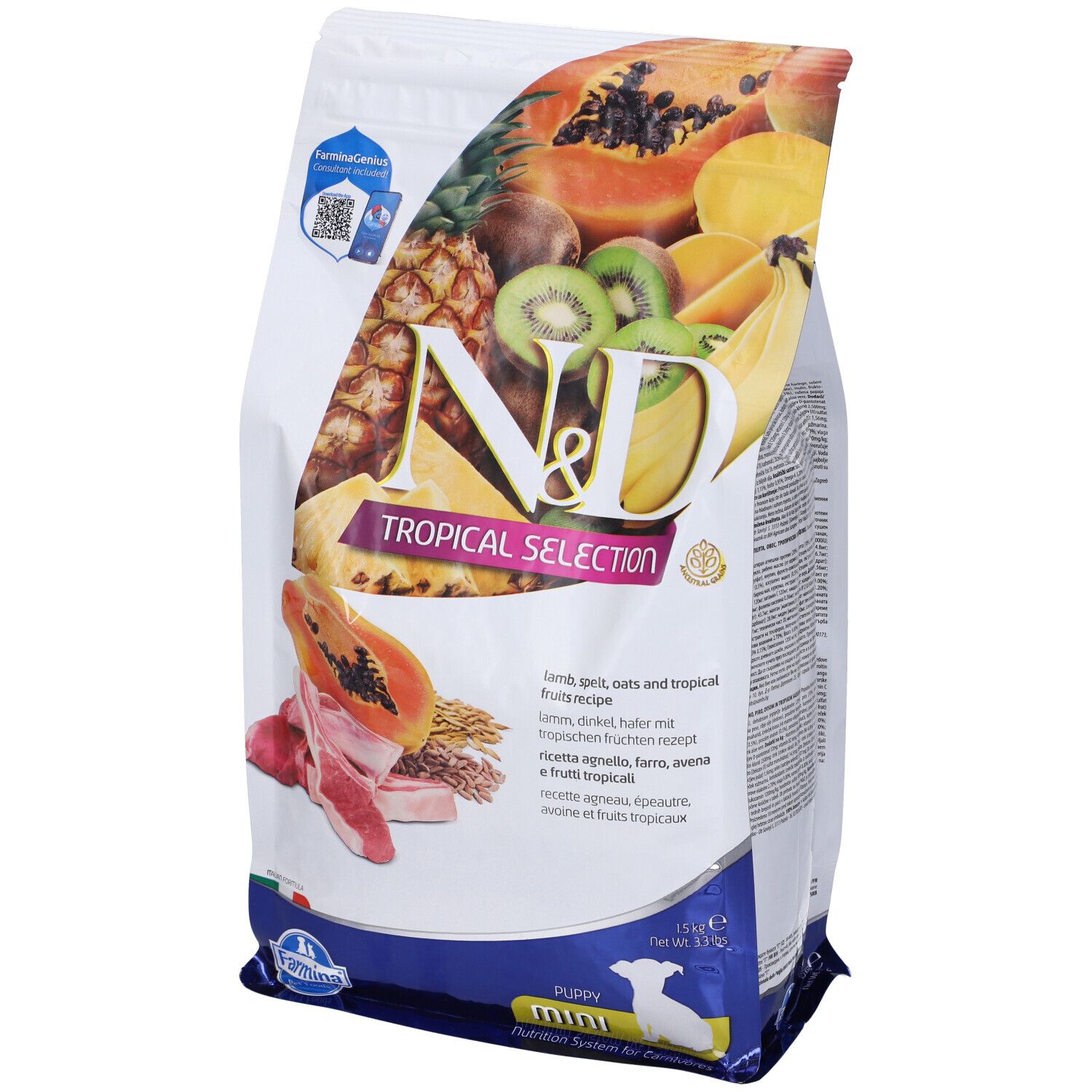 Farmina® Dog Tropical Selection Lamb Puppy Mini