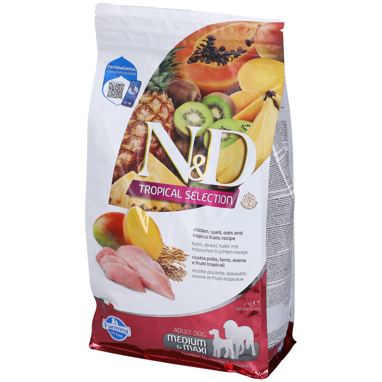 Farmina® N&D Dog Tropical Selection Chicken Adult Med/Max