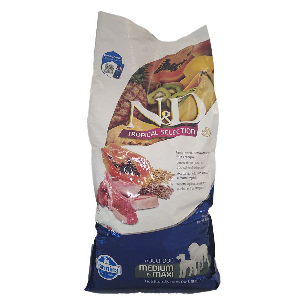 N&D Dog Tropical Selection Lamb Adult Med/Max