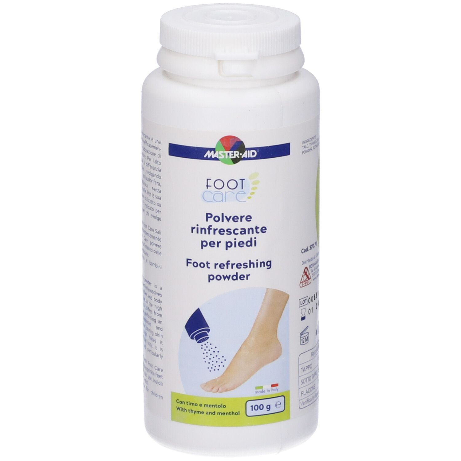 Master-Aid Footcare Polvere Rinfrescante Piedi