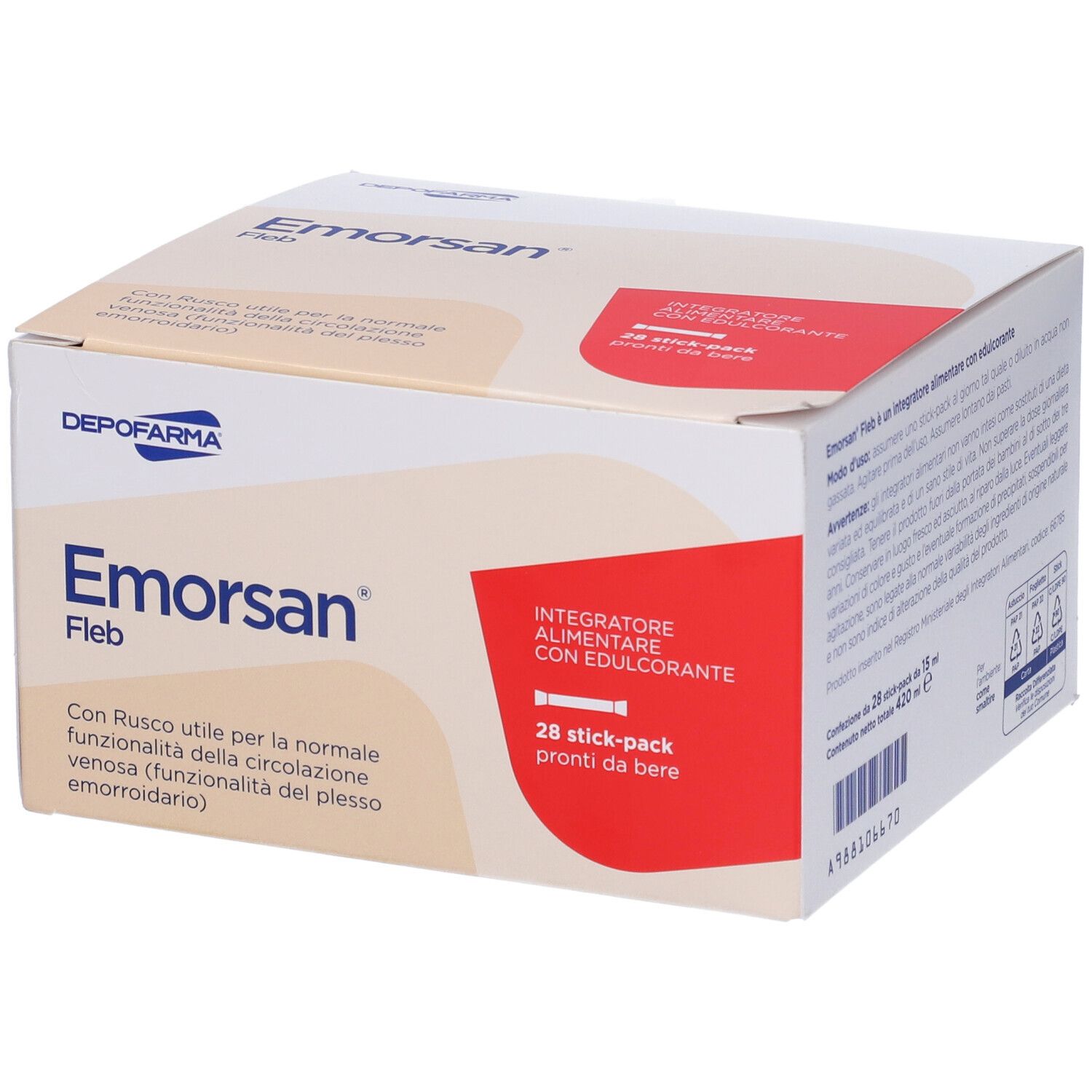 Emorsan Fleb 28 Stick Da 15 Ml