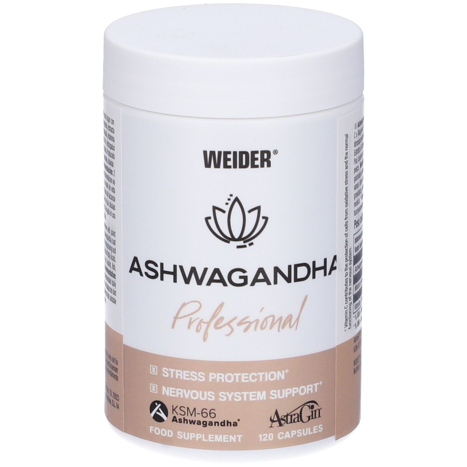 Weider Ashwagandha Professional 120 Capsule