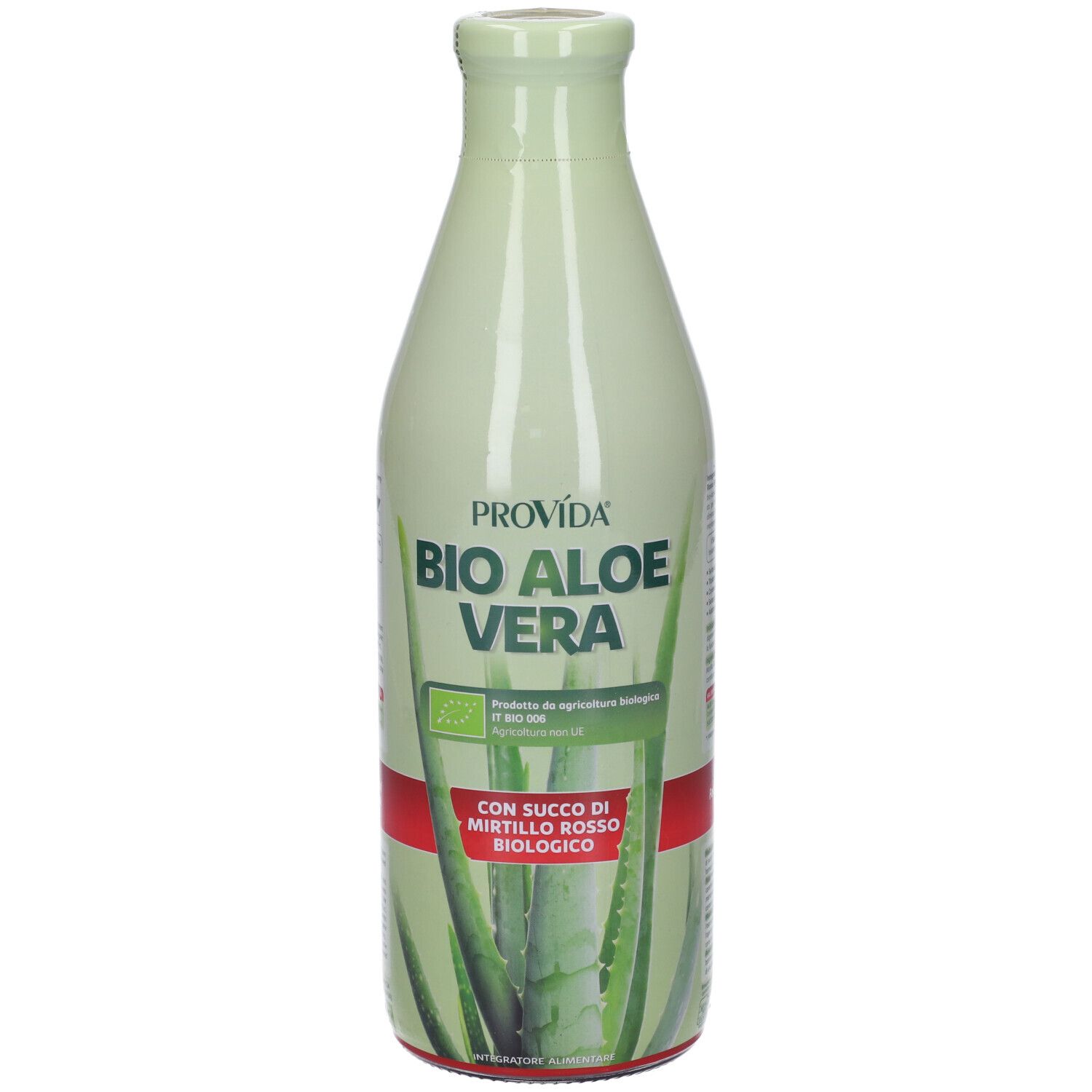 Provída Bio Aloe Vera con Succi di Mirtillo Rosso Biologico Soluzione Orale