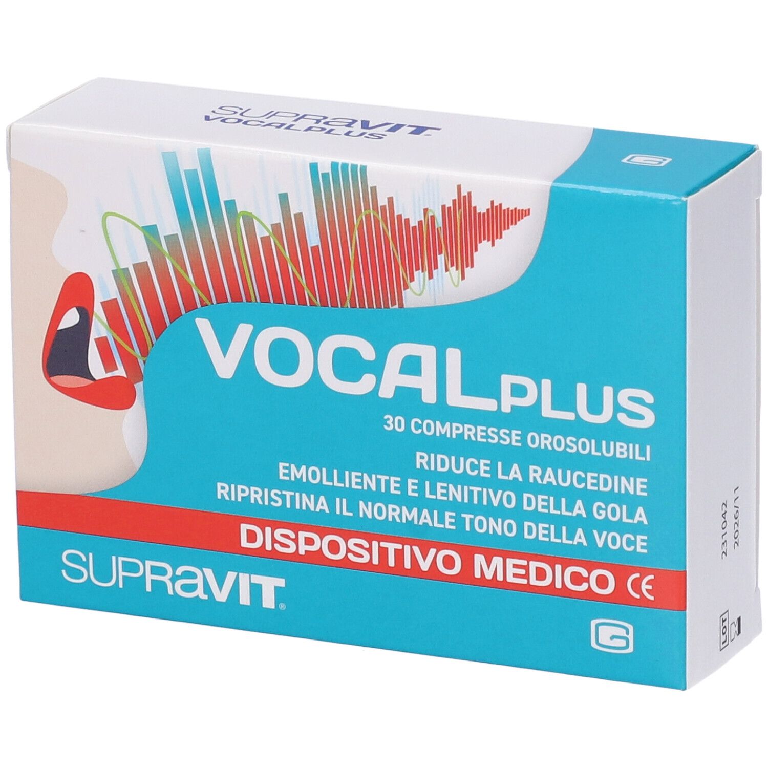 Supravit Vocalplus Compresse Orosolubili 30X0,5 G