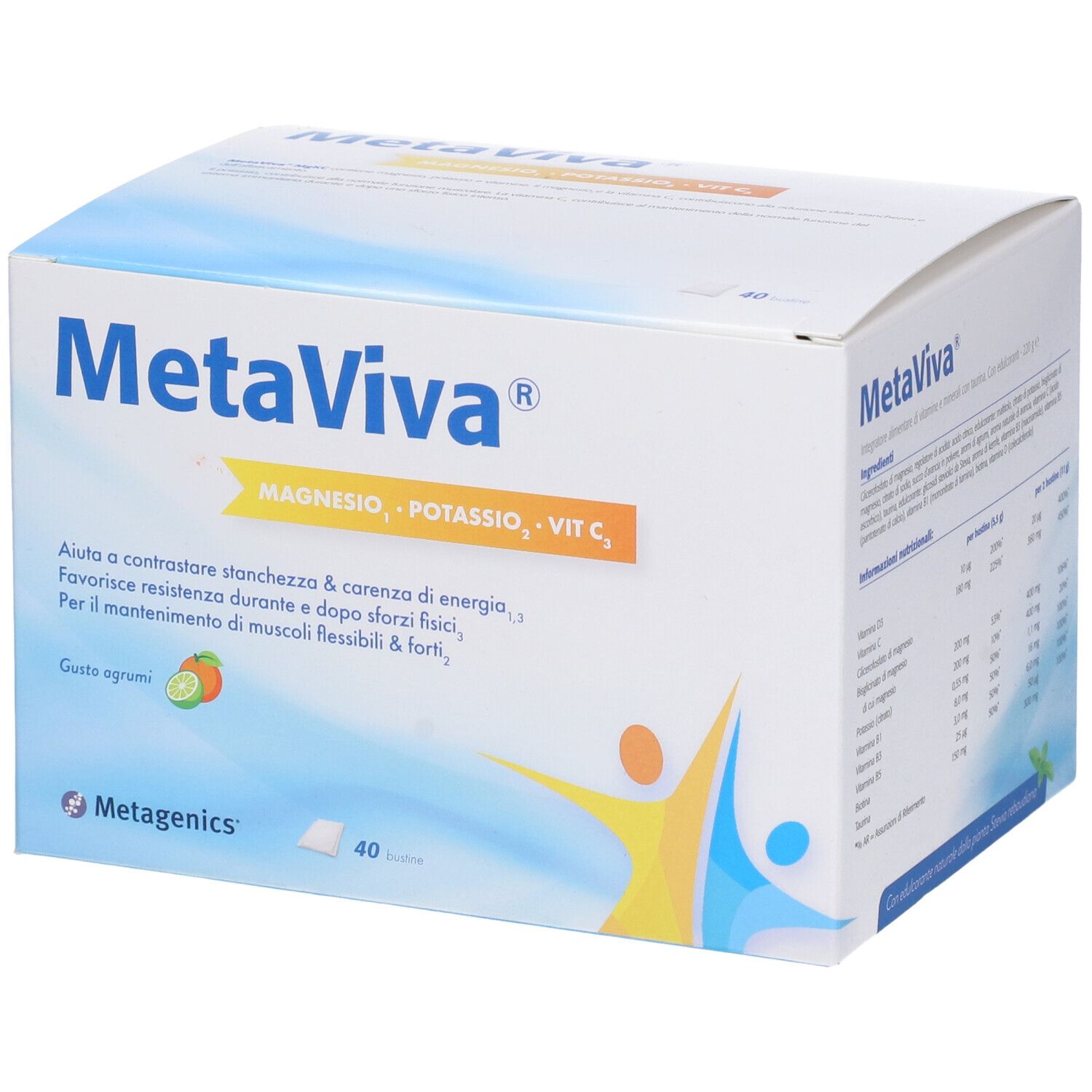 Metaviva Magnesio - Potassio - Vitamina C