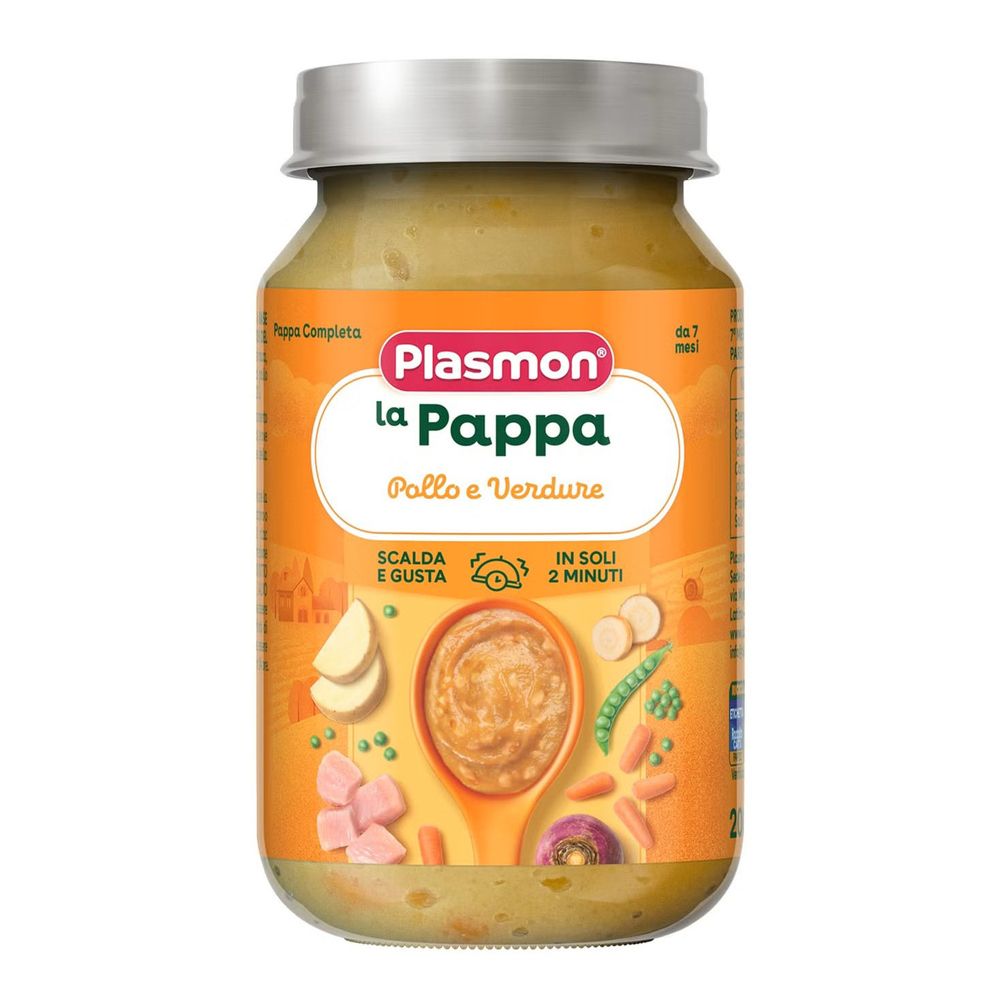 Plasmon La Pappa Pollo E Verdure 200 G