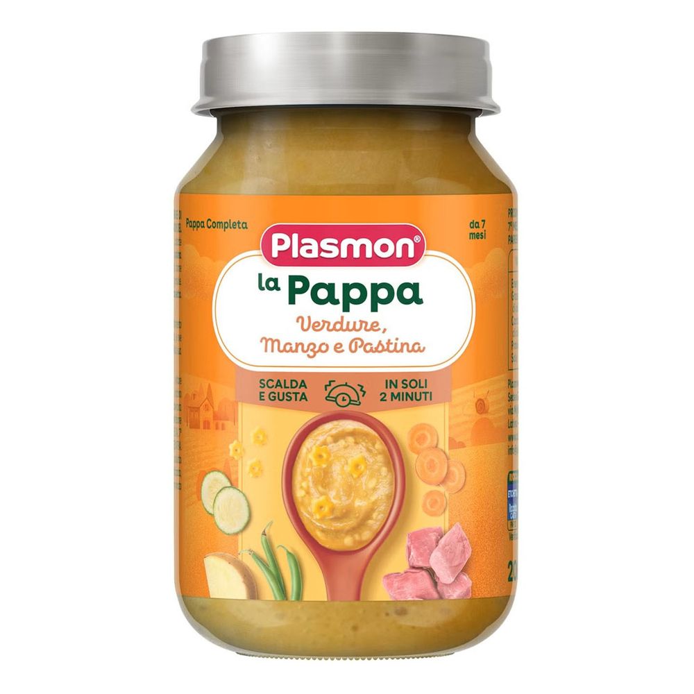Plasmon Grano - La Pappa Verdure Manzo Pastina - Immagine 5