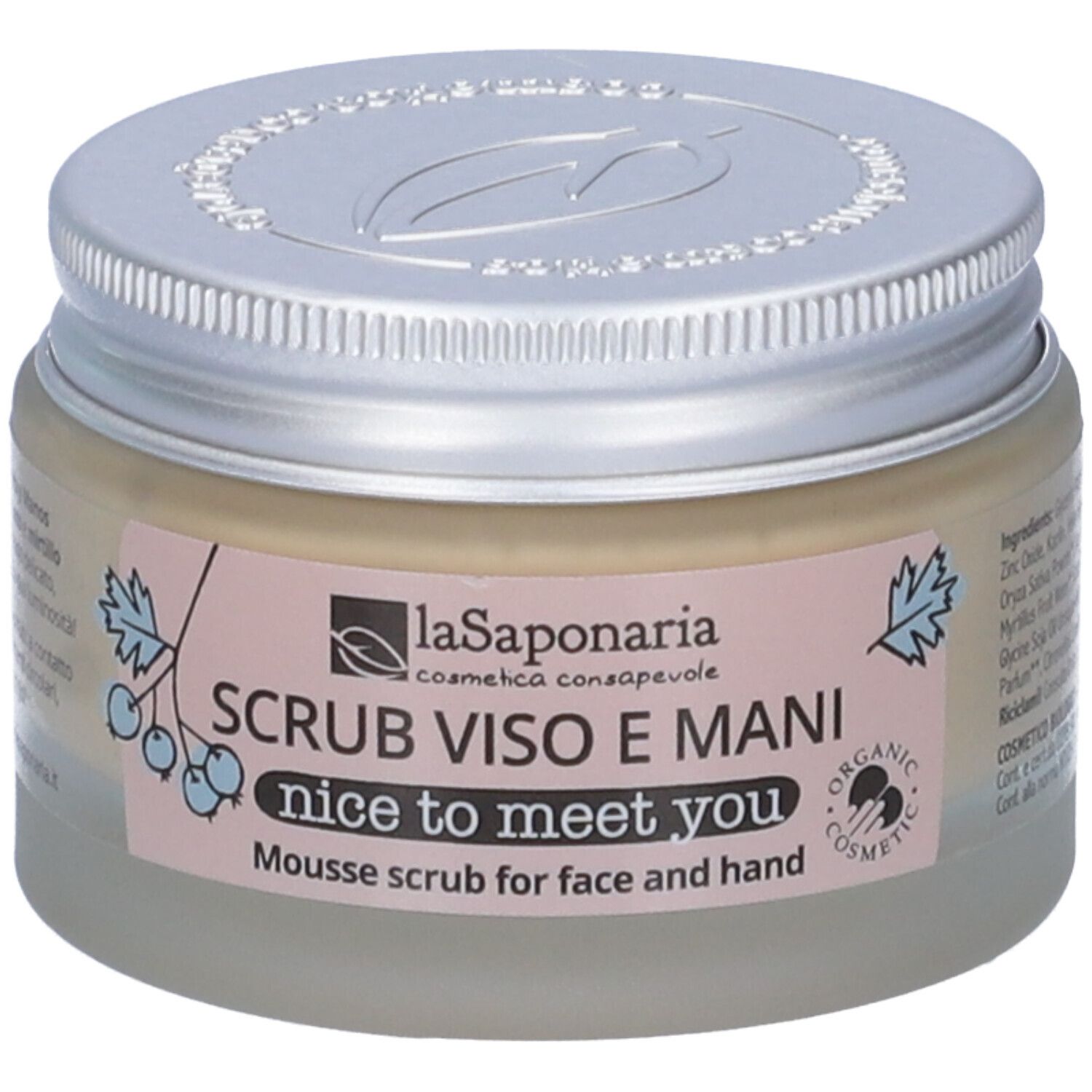 La Saponaria Nice To Meet You Scrub Mousse Viso & Mani- Risparmia il 10% con il codice: saponaria0926