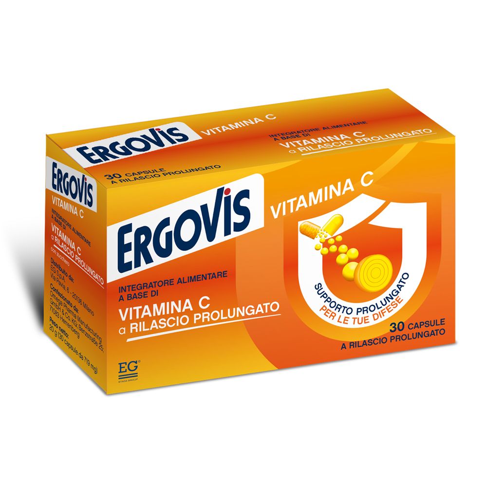 ERGOVIS VITAMINA C Formulazione a Rilascio Prolungato Capsule