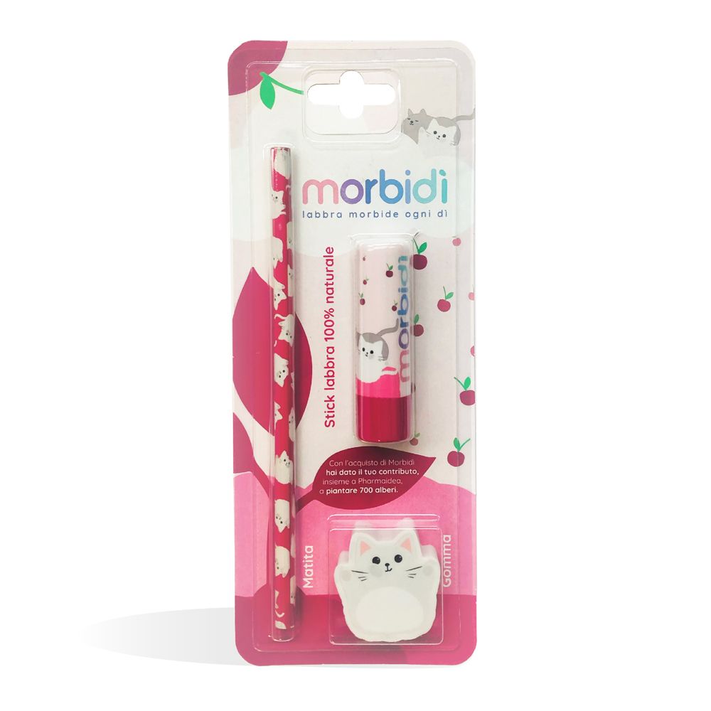 Morbidì Stick Labbra Protettivo Amarena 100% Naturale