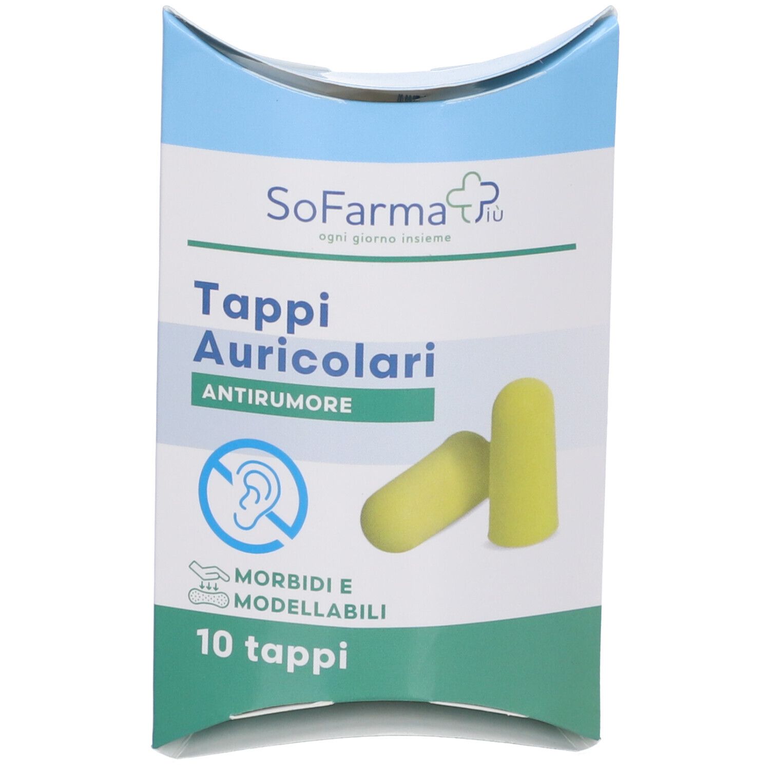 10 Tappi Auricolari Antirumore Morbidi e Modellabili - Immagine 6