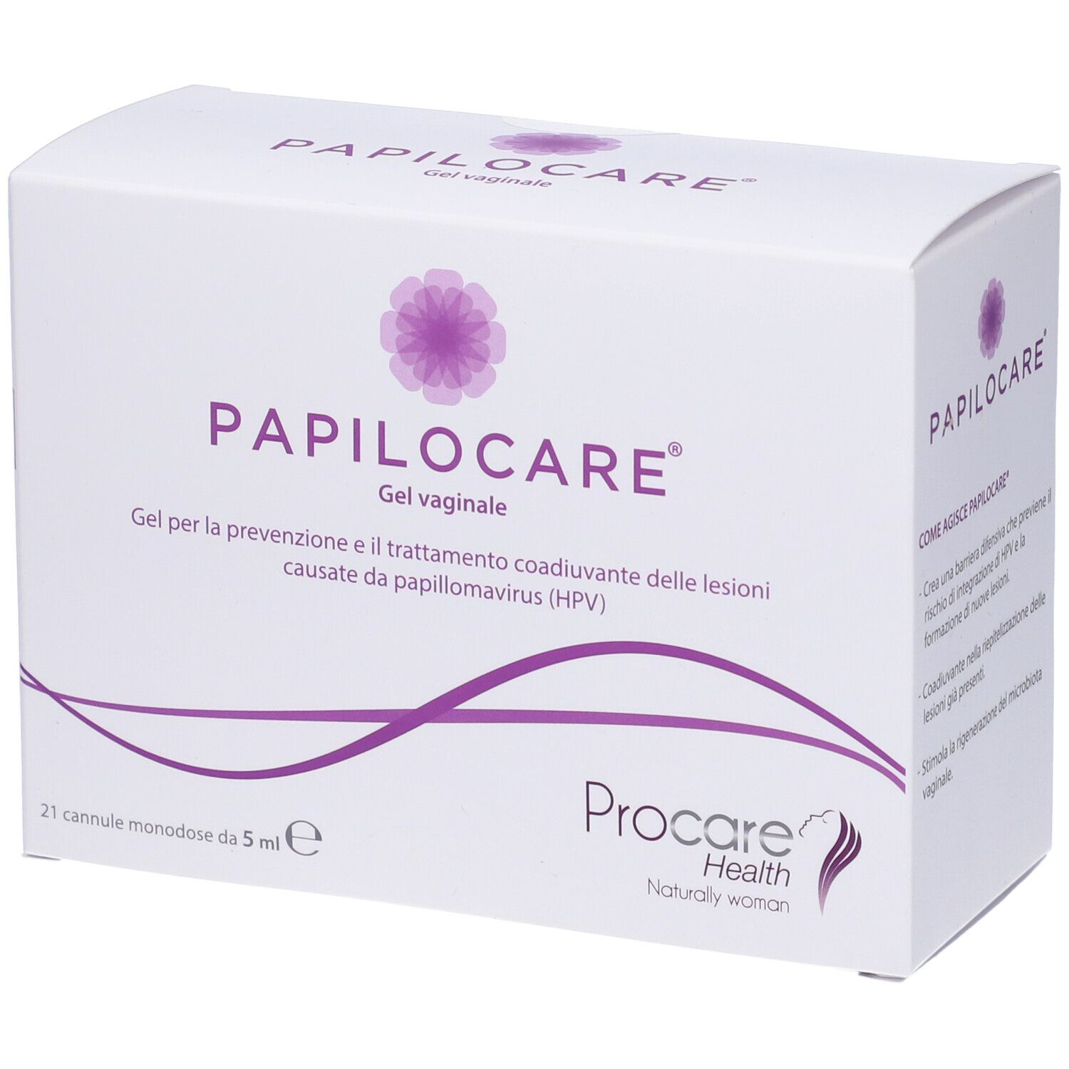 Papilocare Gel Vaginale 21 Cannule da 5ml - Immagine 4