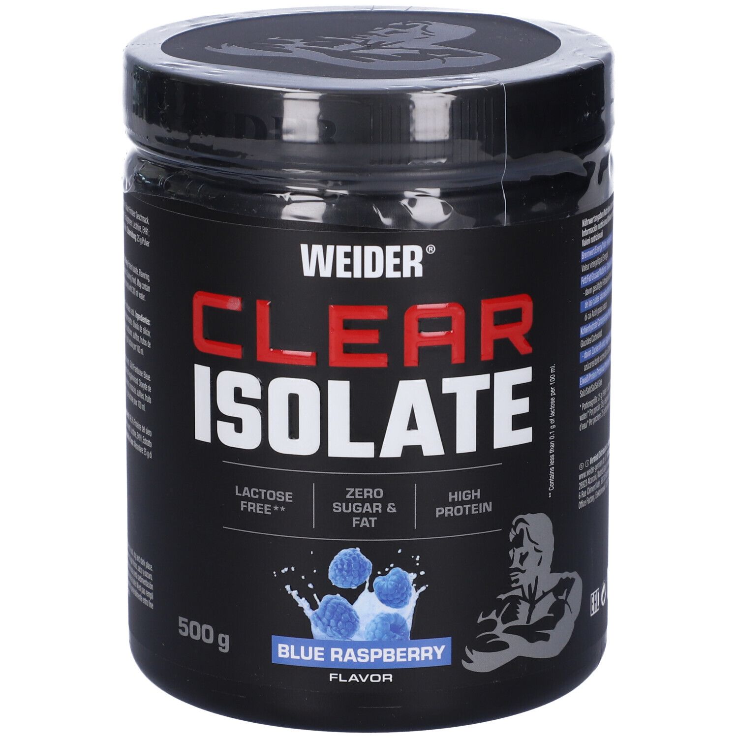 Weider Clear Isolate Polvere Blueraspberry
