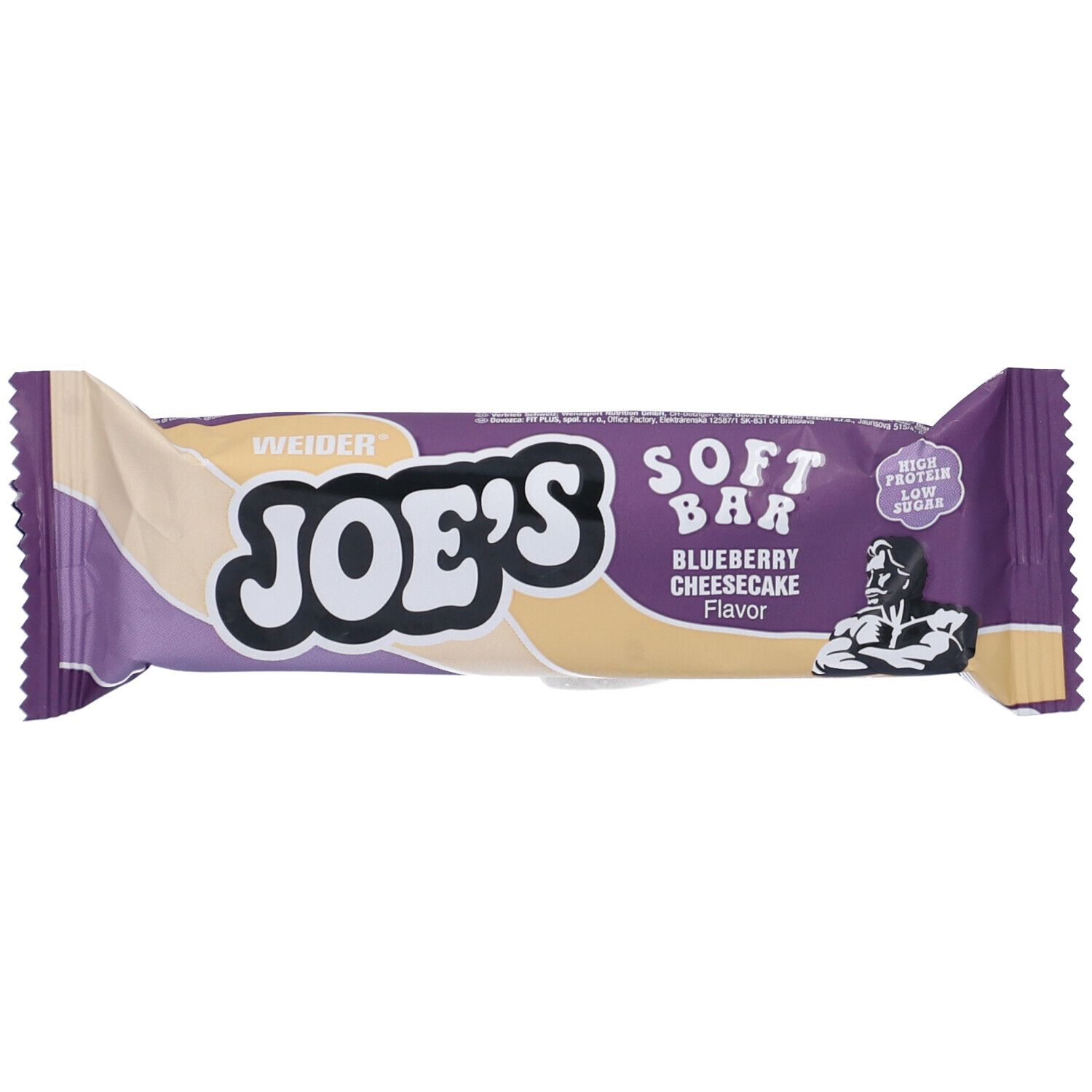 Weider Joe'S Soft Bar Cheesecake 50 G