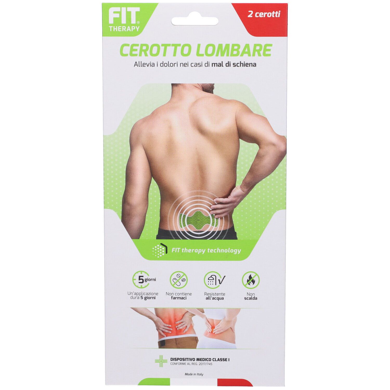 FIT Therapy CER Lombare 2PZ 1 St Sonstige