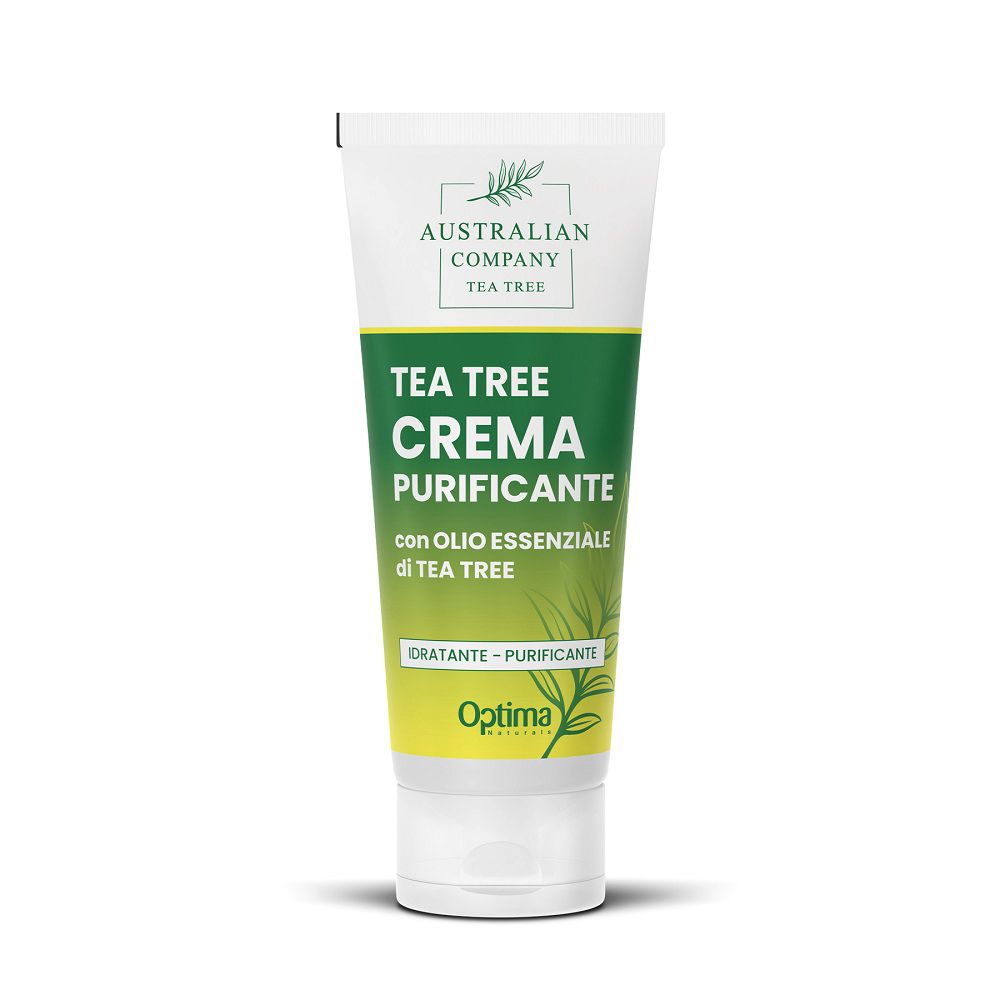 Tube mit Teebaumöl-Creme, australische Firma, Teebaumöl.
