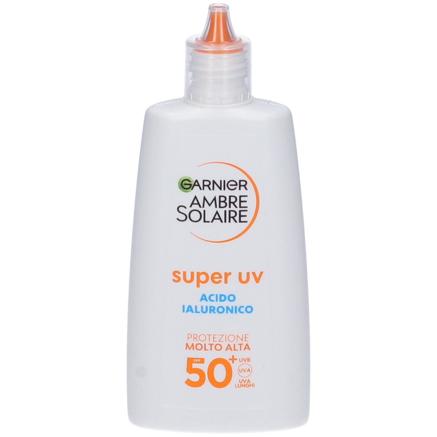 Image of Garnier Ambre Solaire Super UV Acido Ialuronico Fluido SPF50+