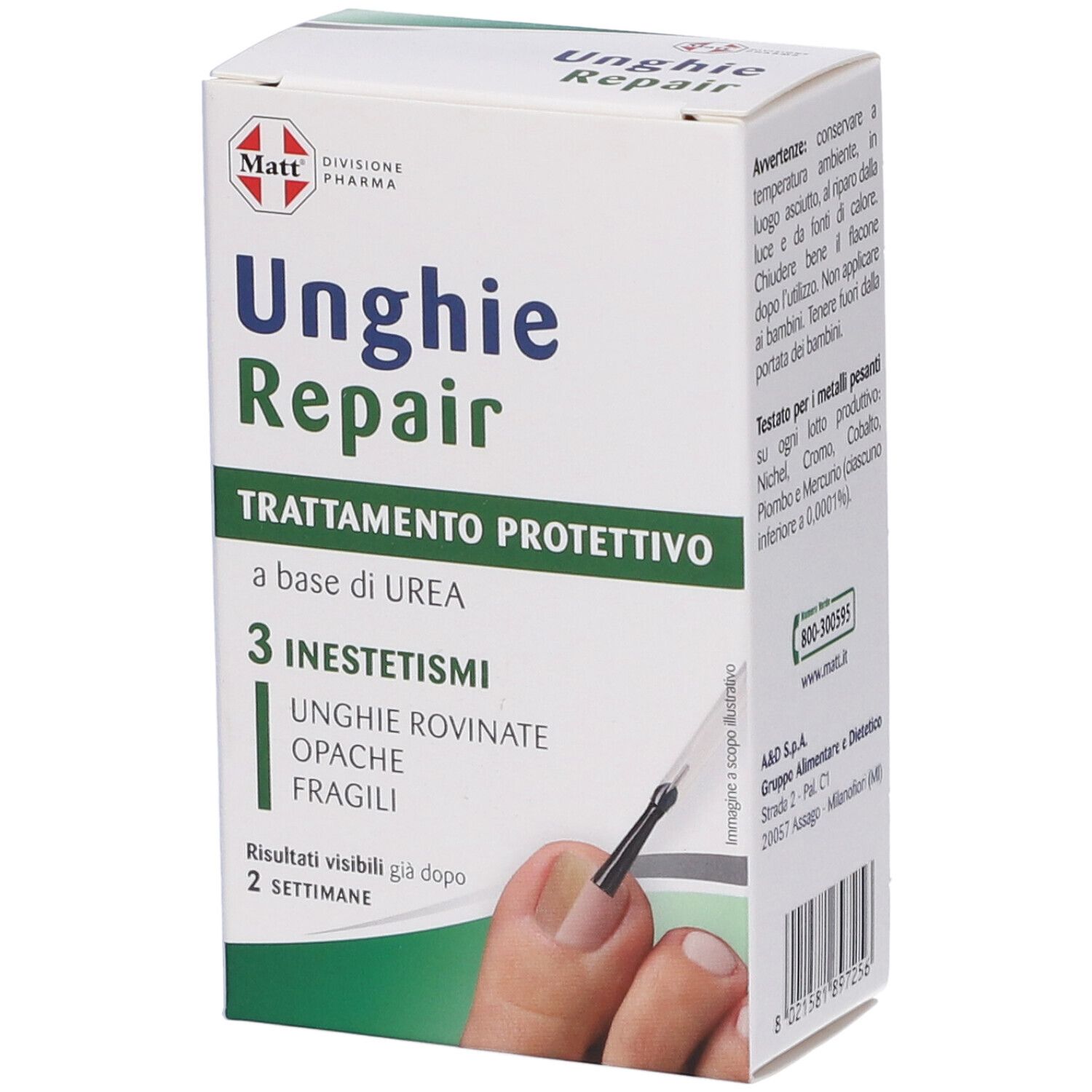 Matt Unghie Repair- Risparmia il 10% con il codice: aed0926