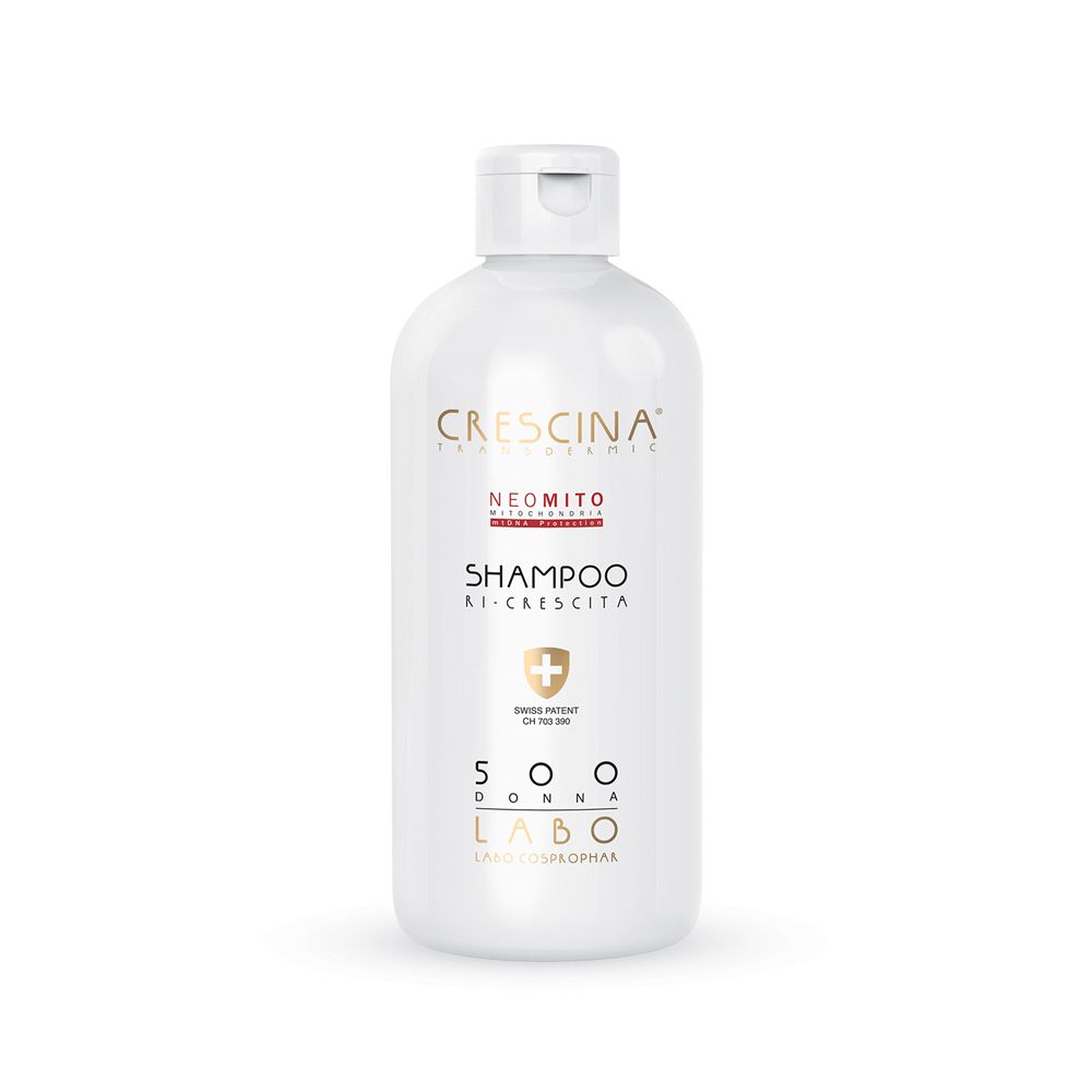 Labo Crescina Transdermic Shampoo Ri-Crescita Neo-Mito Fomula 500 Donna