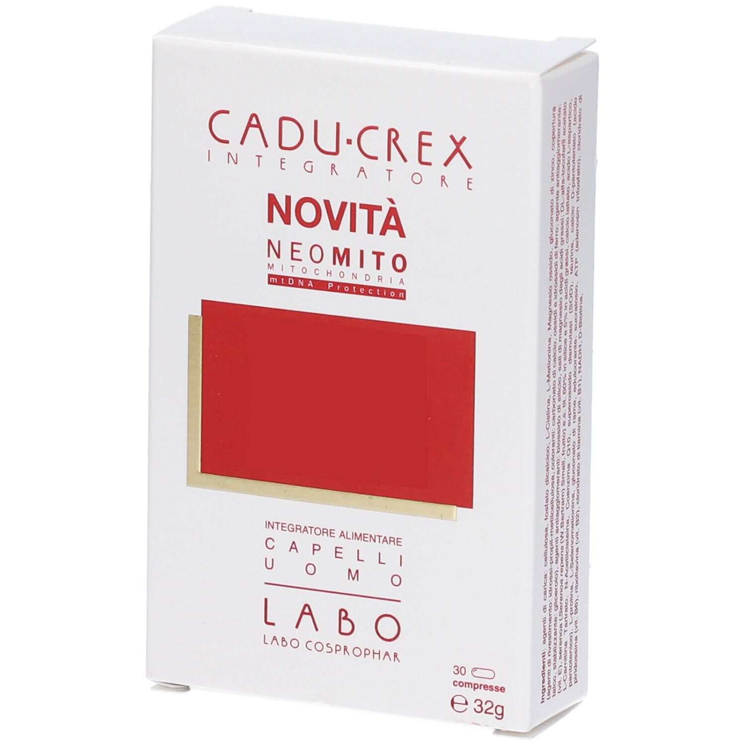 LABO Cadu-Crex Neo-Mito Capelli Uomo Compresse