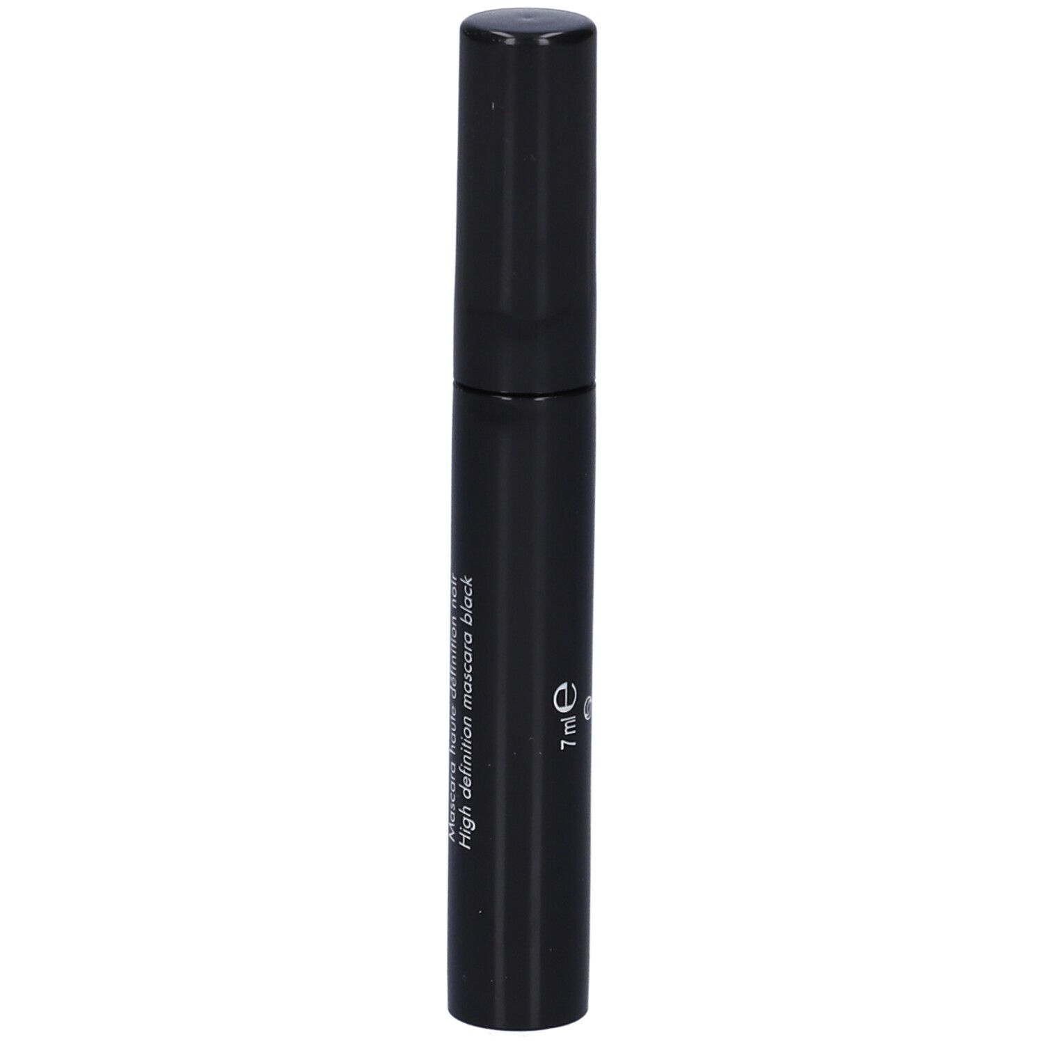 Tubo di mascara nero con testo, High definition mascara black, 7 ml.