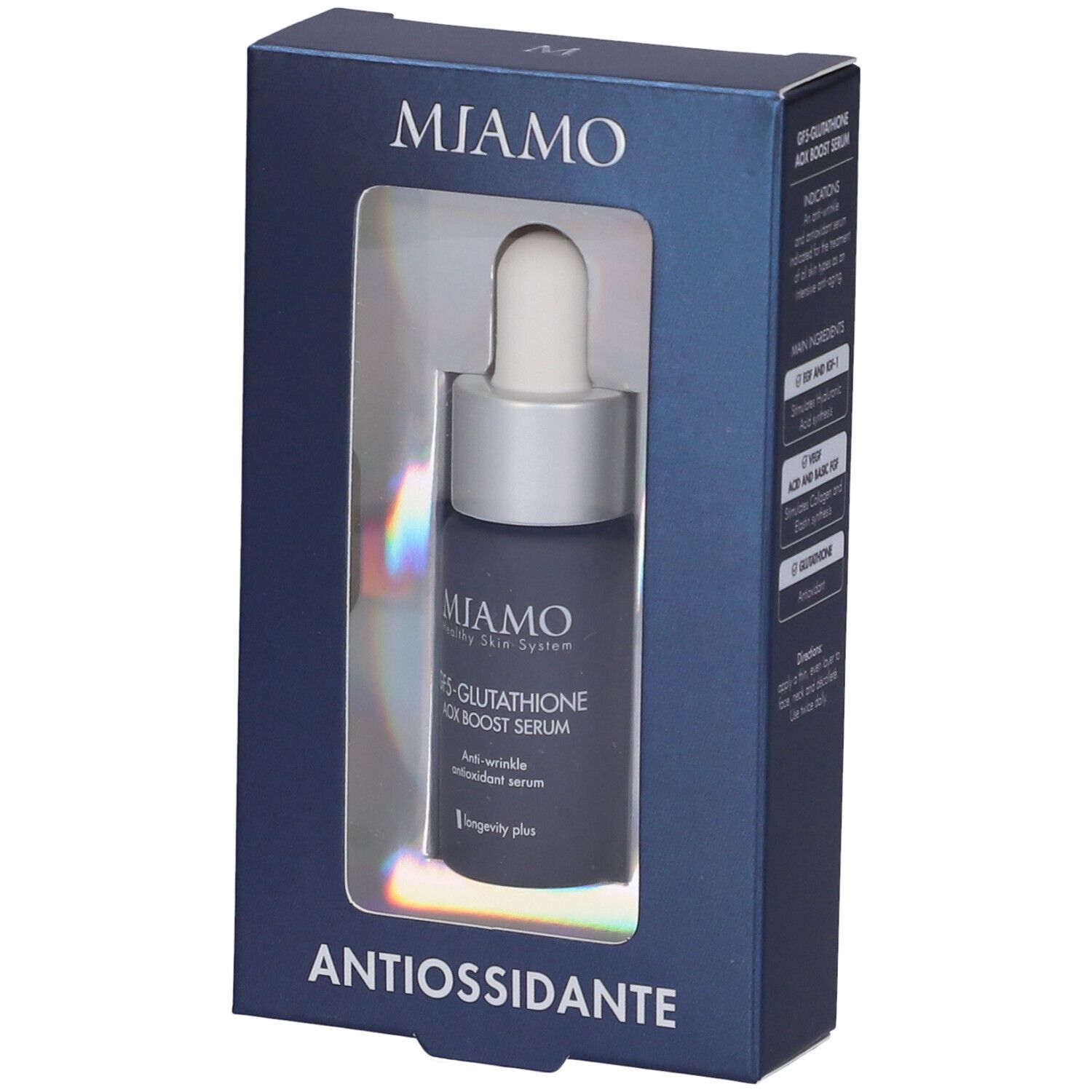 Miamo GF5-Glutathione AOX Boost Serum 10 ml Siero