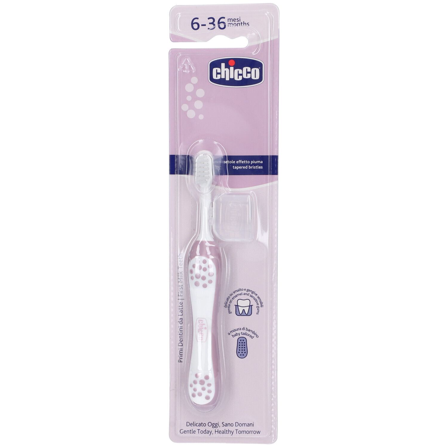 Chicco Zahnbürste Lilac 6-36 M