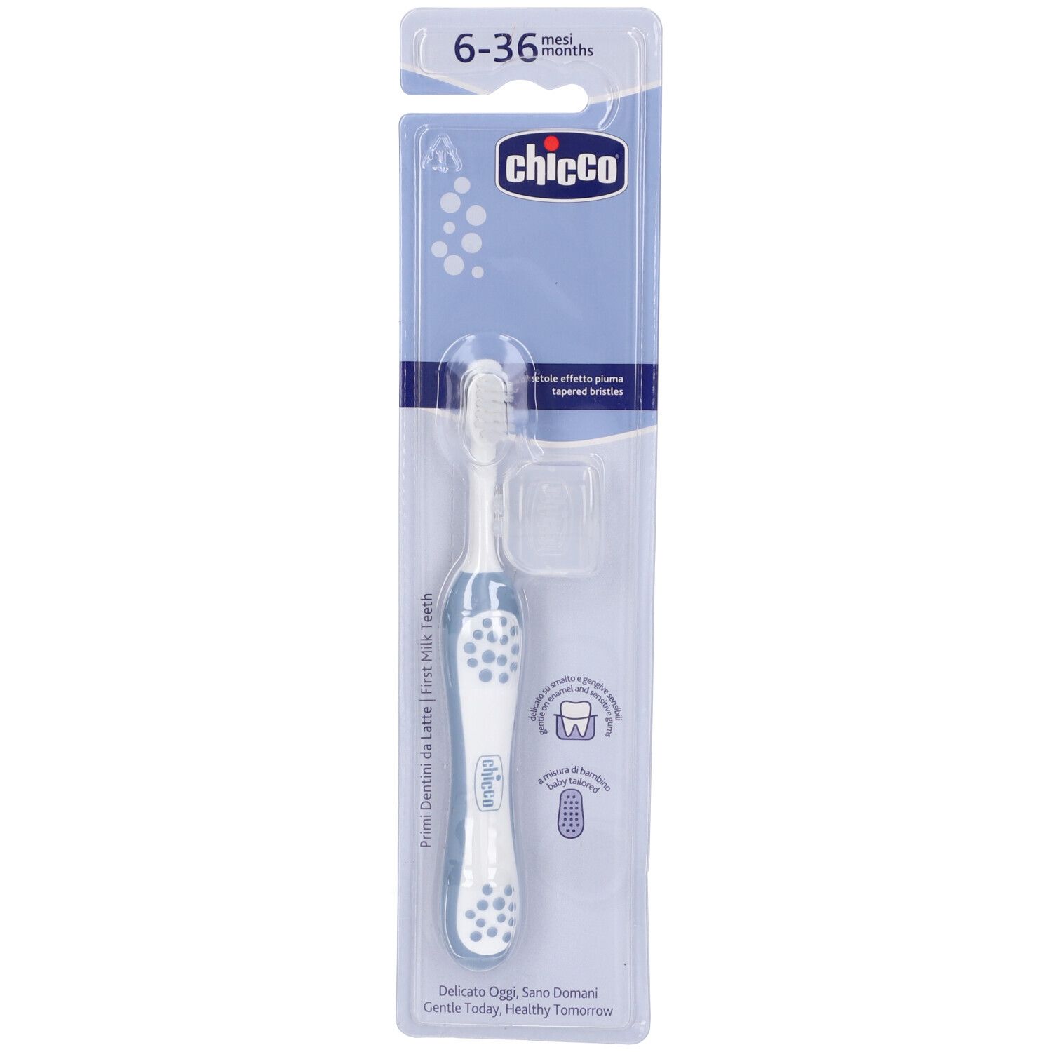 Chicco Zahnbürste Indigo 6-36 M