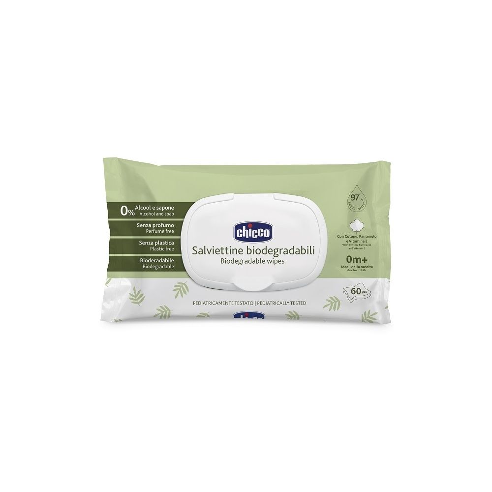 Chicco Biologisch abbaubare Reinigungstücher