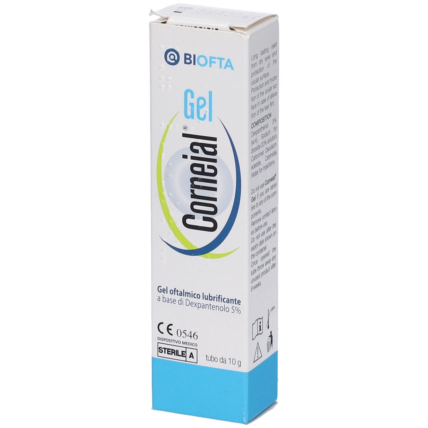 Corneial GEL 10G 10 g Augengel