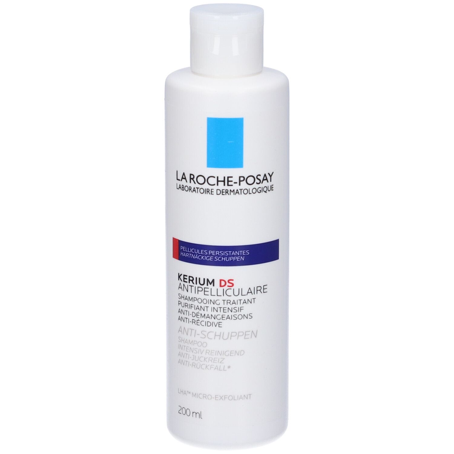 La Roche-Posay Kerium DS Intensivo Shampoo Anti-forfora trattamento microesfoliante  200 ml