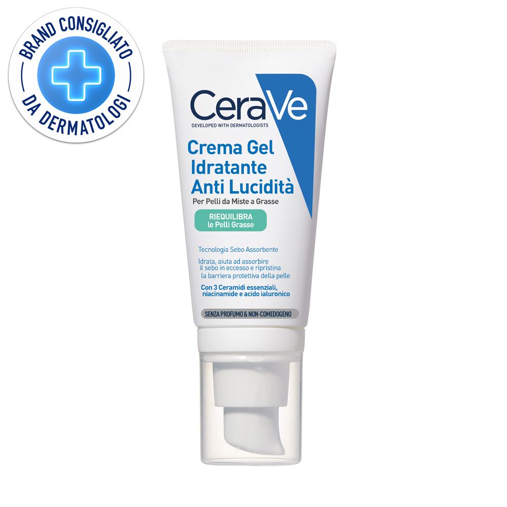 CeraVe Crema Gel Idratante Anti-Lucidità 52 ml