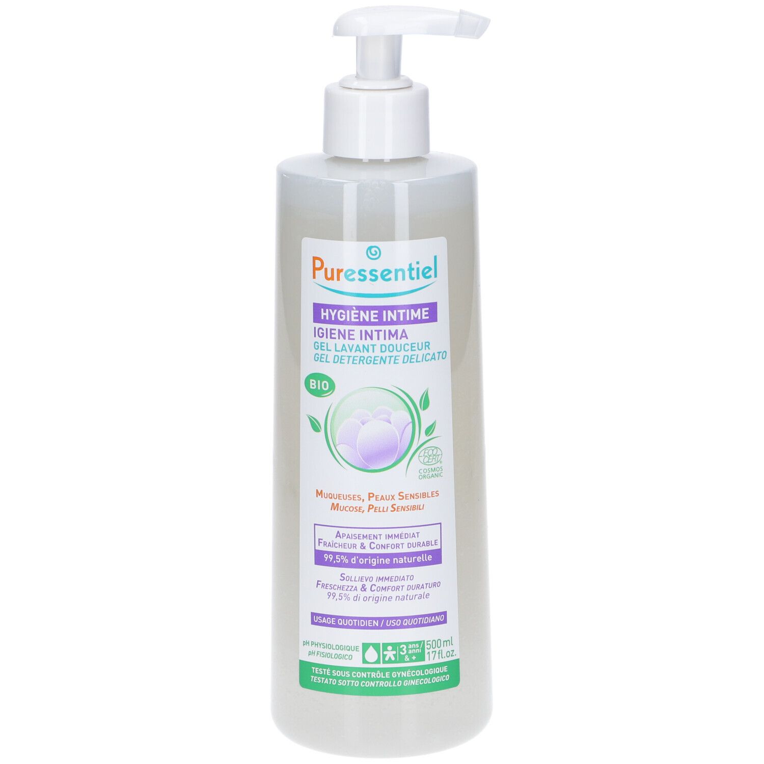 Puressentiel Gel Detergente Intimo Delicato Bio 500ml