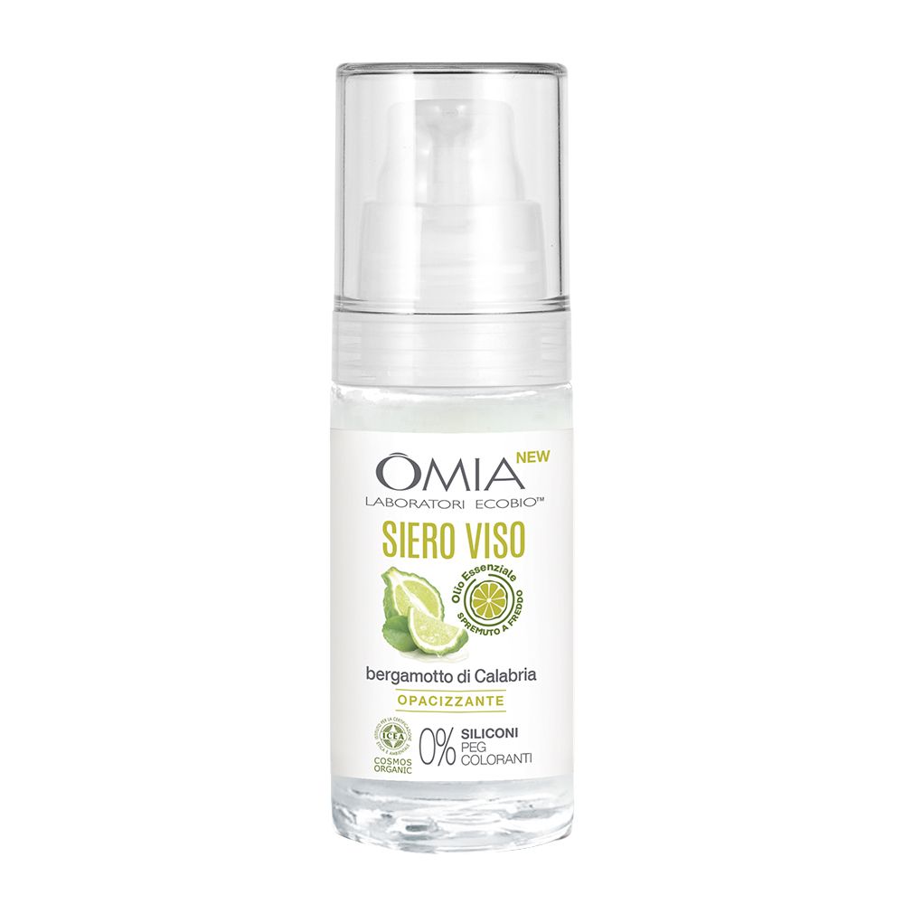 OMIA Siero Viso con Olio Essenziale di Bergamotto di Calabria