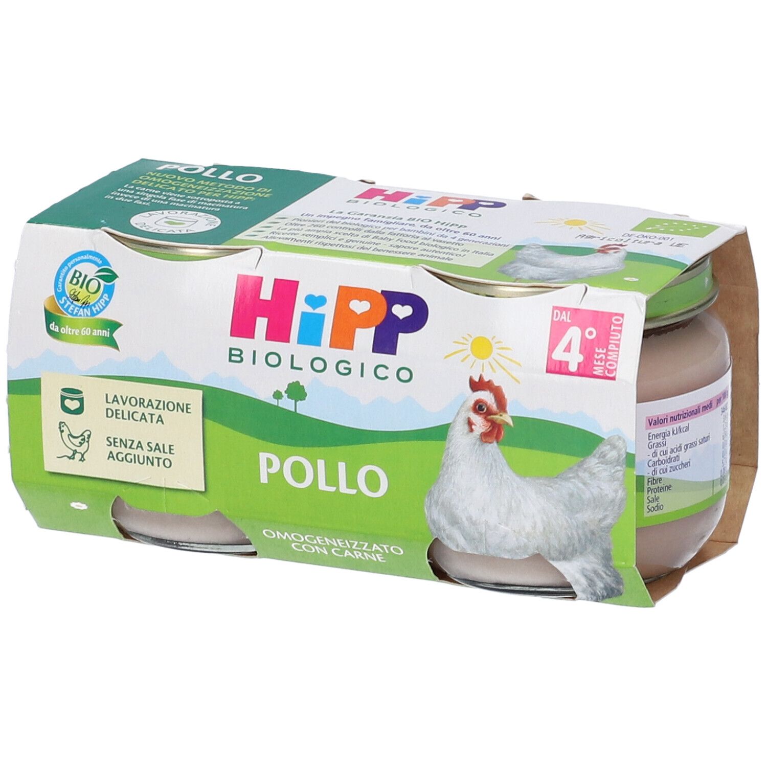 Hipp bio omog pollo 2x80g - Immagine 7