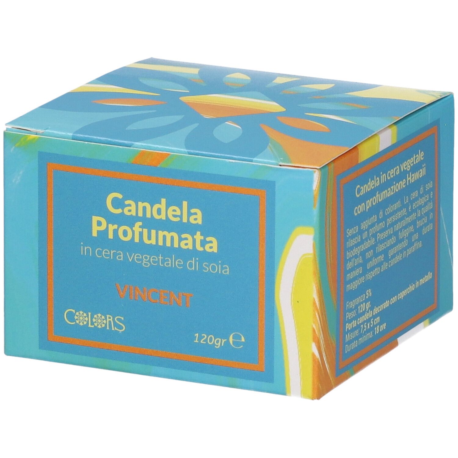 Colors Candela Profumata Vincent in Cera Vegetale