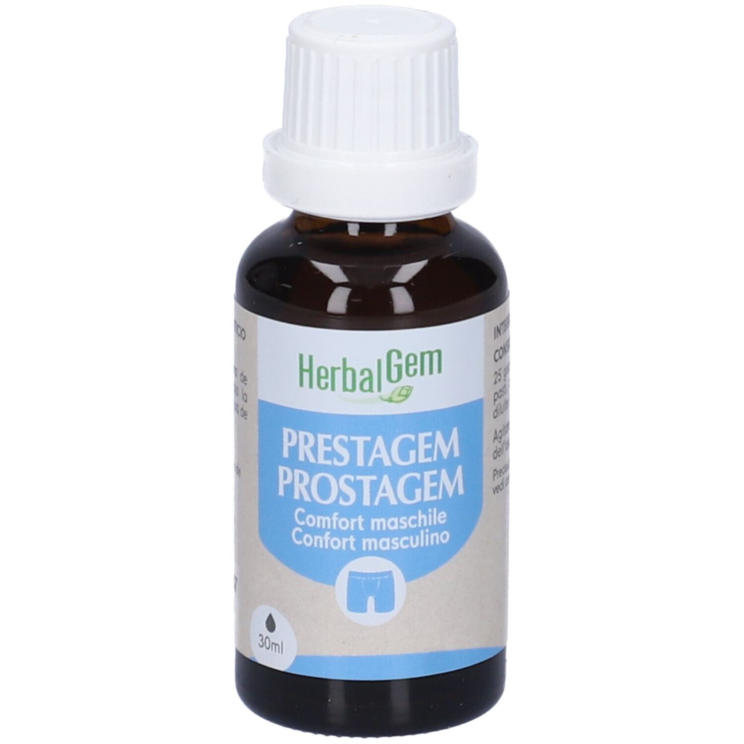 Herbalgem Prestagem Comfort Maschile Concentrato di Gemme Fresche Gocce