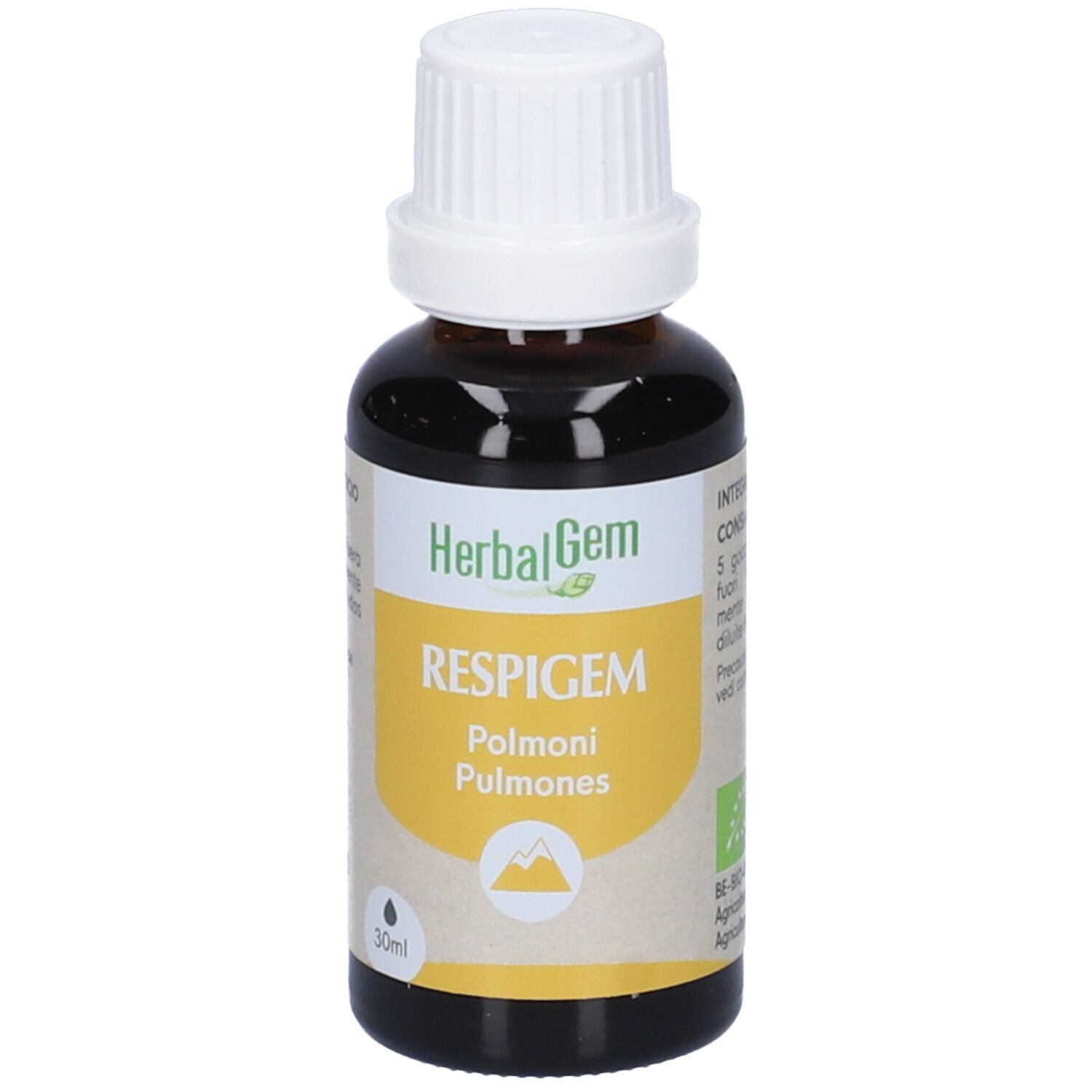 Herbalgem Respigem Polmoni Concentrato Di Gemme Fresche Gocce 30 Ml Spray Bambino