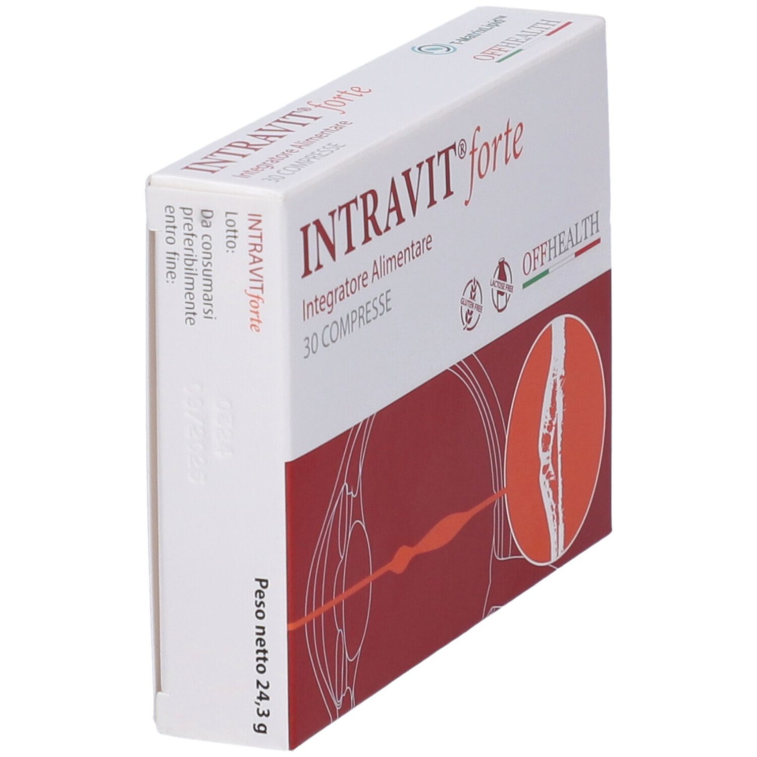 INTRAVIT forte Integratore Alimentare, 30 Tabletten.
