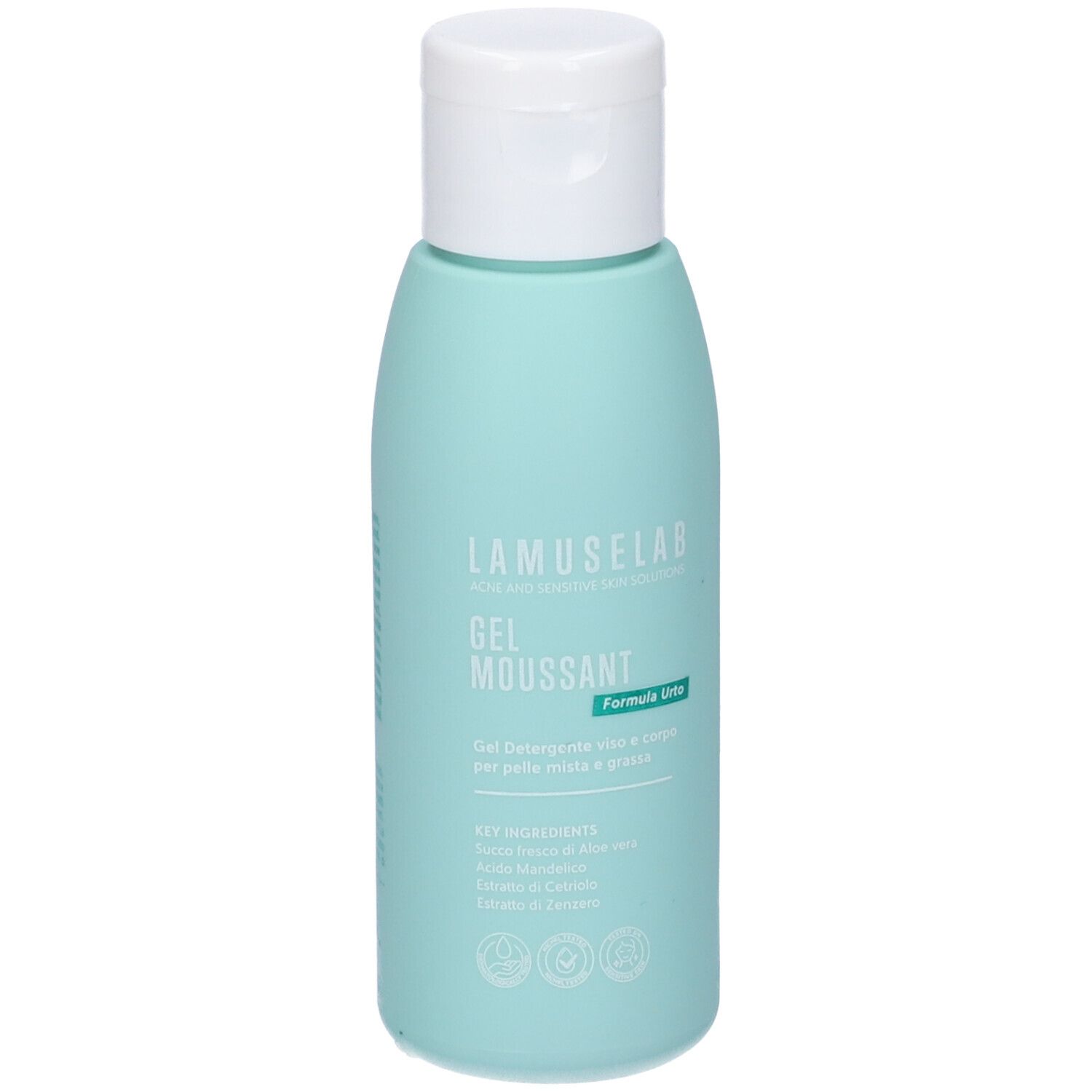 Lamuselab Gel Detergente Viso e Corpo 100 ml- Risparmia il 10% con il codice: lamuselab0926