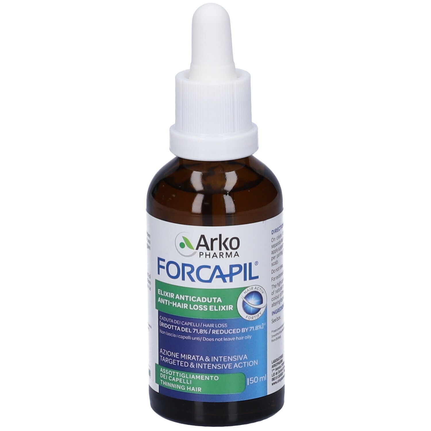 Arko Pharma Forcapil® Elixir Anticaduta - risparmia il 10% con il codice: ARKO10