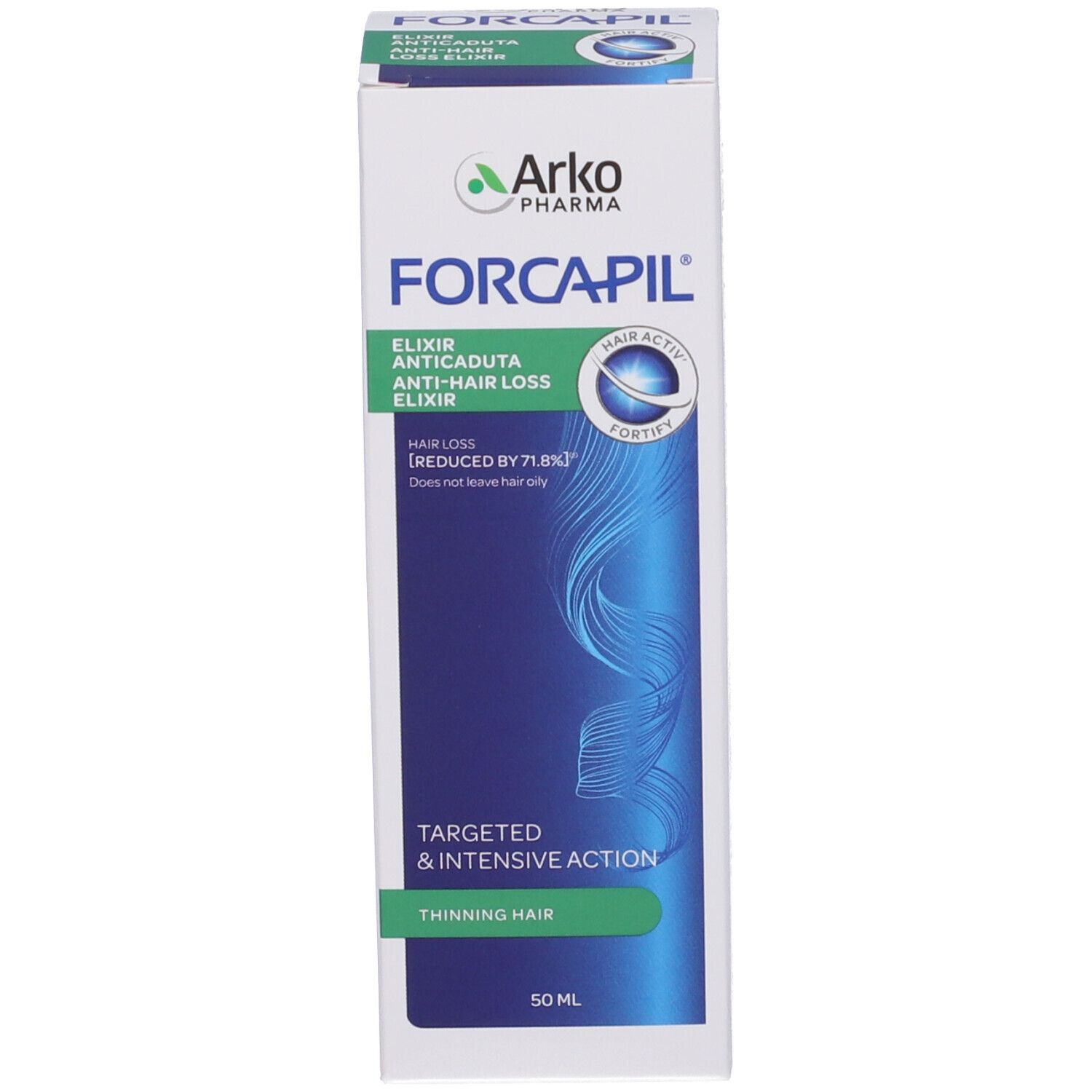 Arko Pharma Forcapil Elixir gegen Haarausfall, 50 ml.