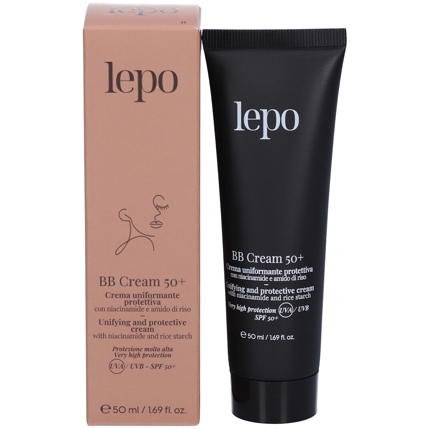 LEPO BB Cream 50+ Crema uniformante protettiva SPF 50+ Tonalità 11 DORATO