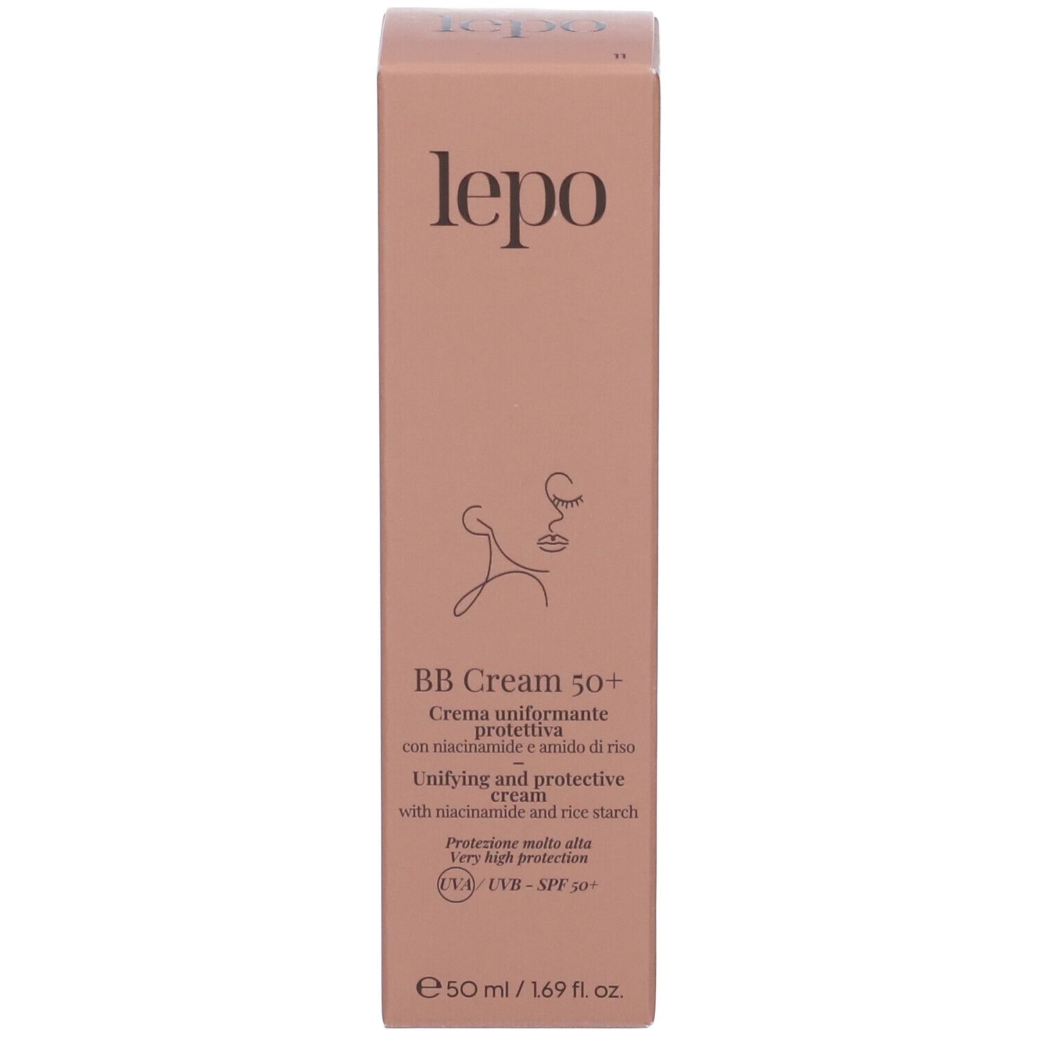 LEPO BB Cream 50+ Crema uniformante protettiva SPF 50+ Tonalità 11 DORATO