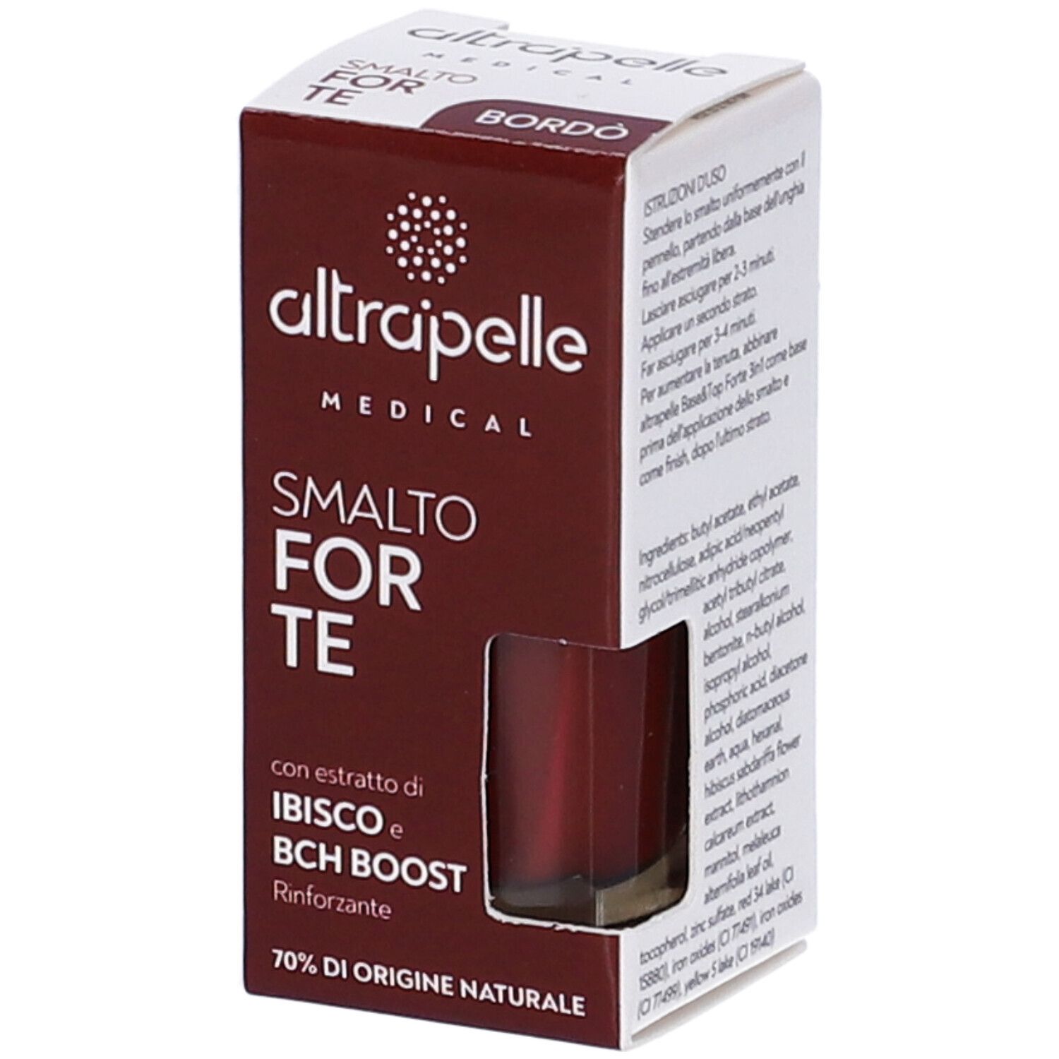 Altrapelle Medical Smalto Forte Colore Bordó