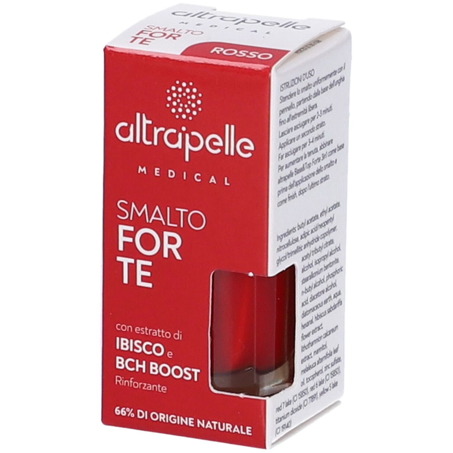 Altrapelle Medical Smalto Forte Colore Rosso