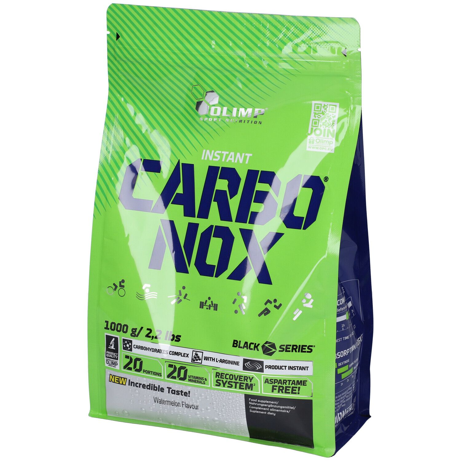 Olimp Carbonox Integratore Alimentare in Polvere Gusto Anguria