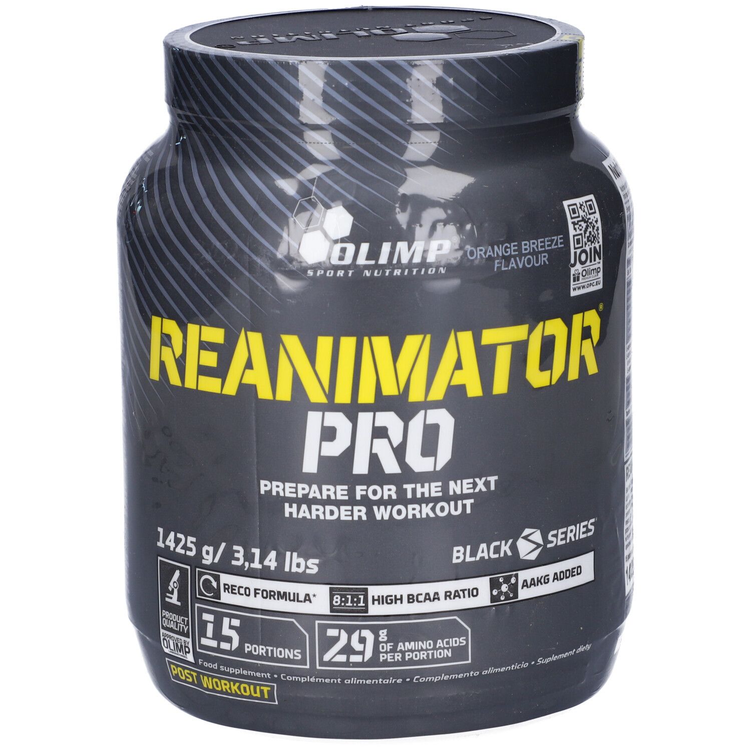 Olimp Reanimator Pro Gusto Orange Breeze 1425 g Polvere per soluzione